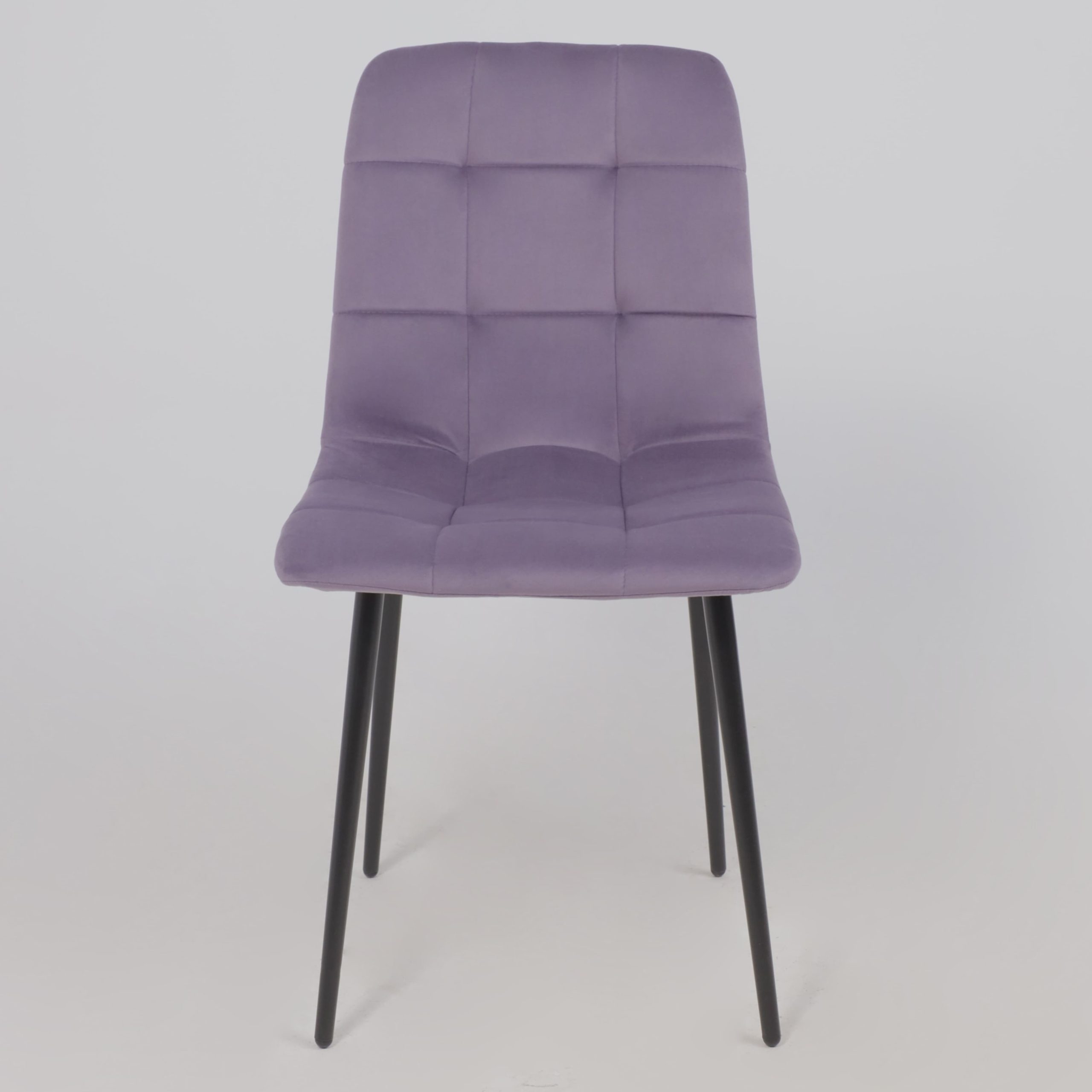 Стул AV 406-N, сливовый бархат Confetti plum/черный