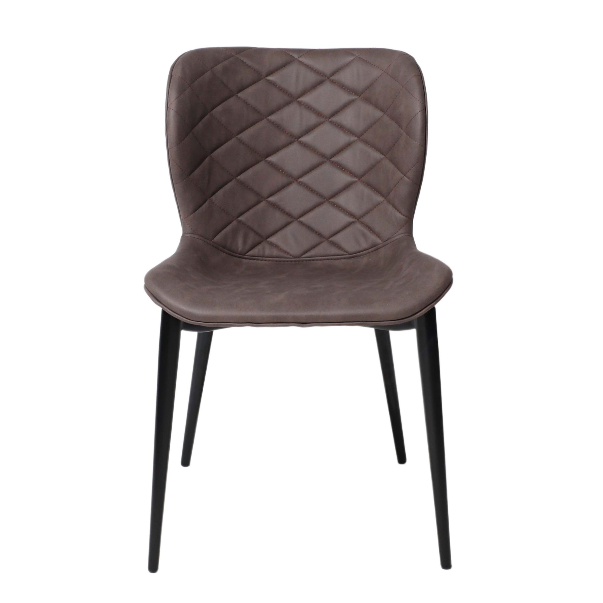 Стул AV 470, коричневая замша Kiprus 04/черный