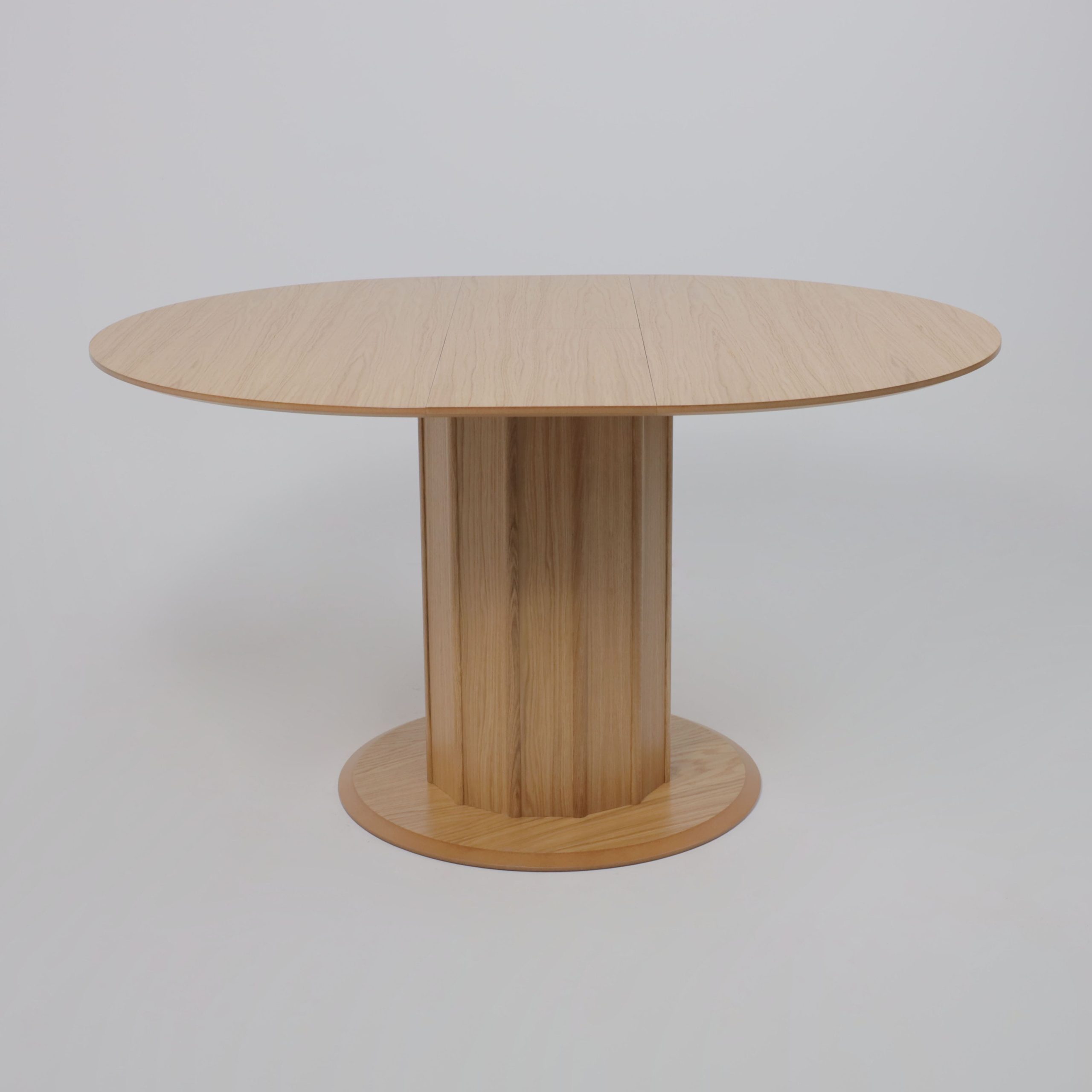 Стол ОЛАФ1100(1400)*1100, Светлый дуб без тонировки/Светлый дуб