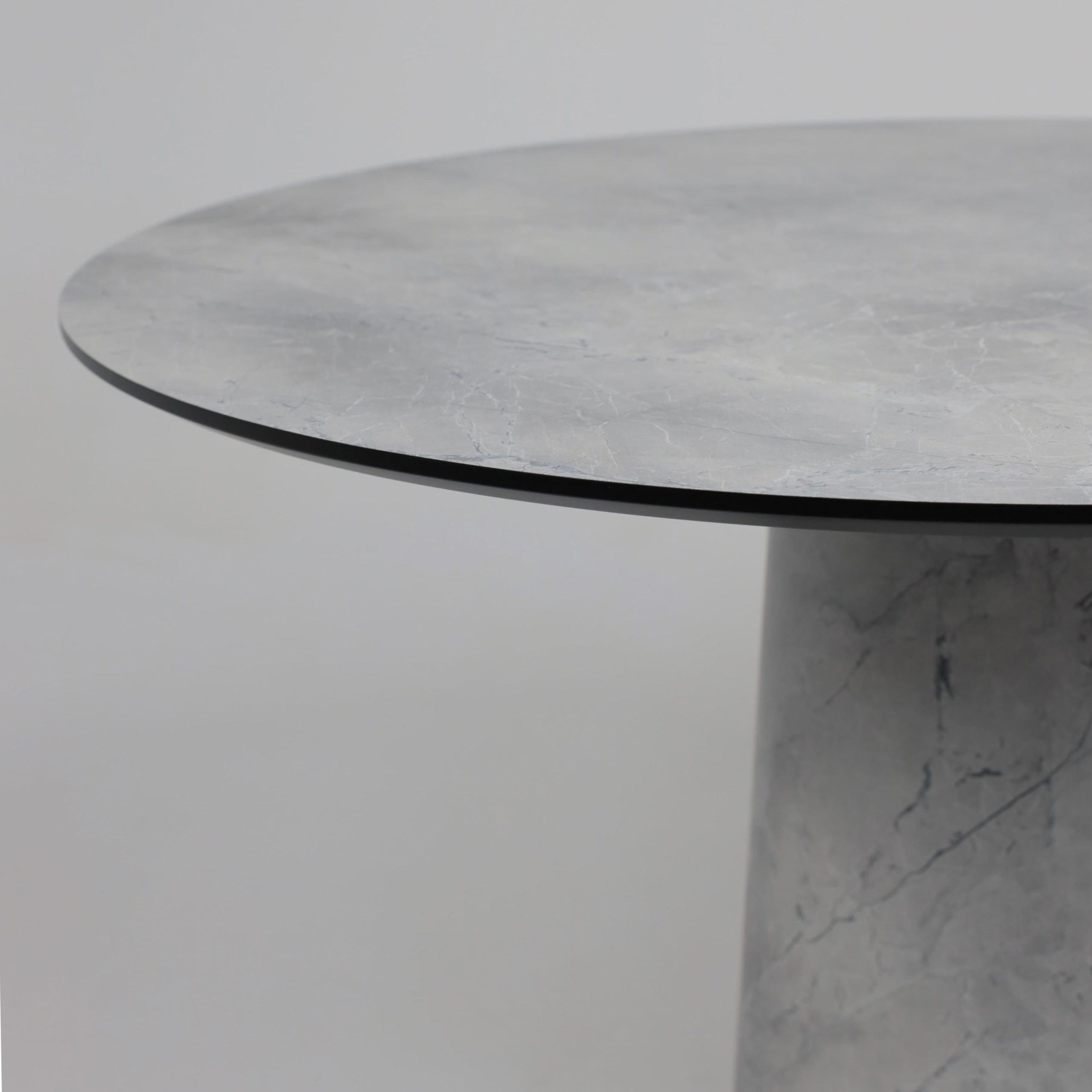 Стол AV 1317, HPL+МДФ, нераздвижной 1200 Мрамор Марквина синий/черный