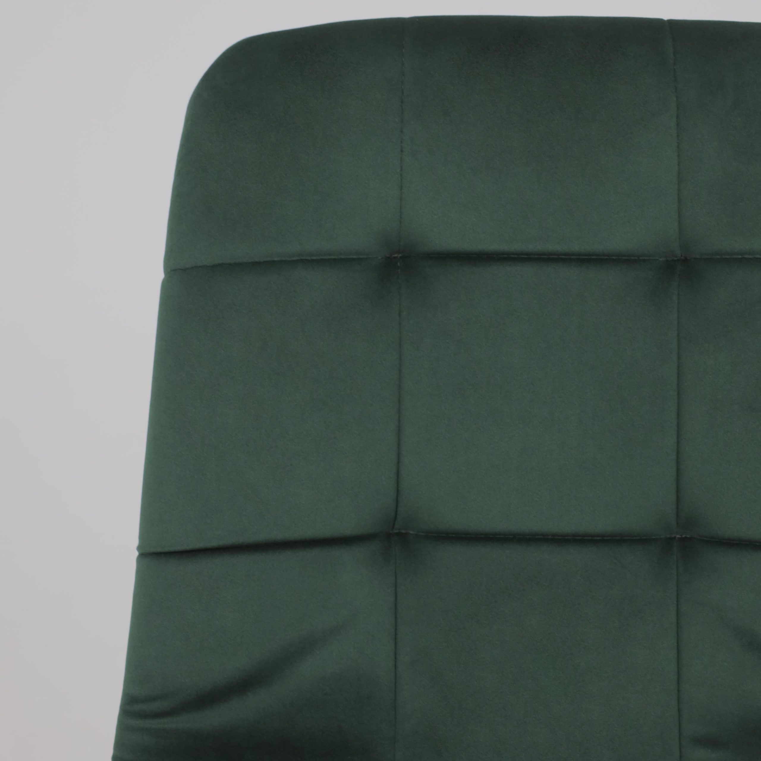 Стул AV 406-N, зеленый бархат Confetti deep forest/черный