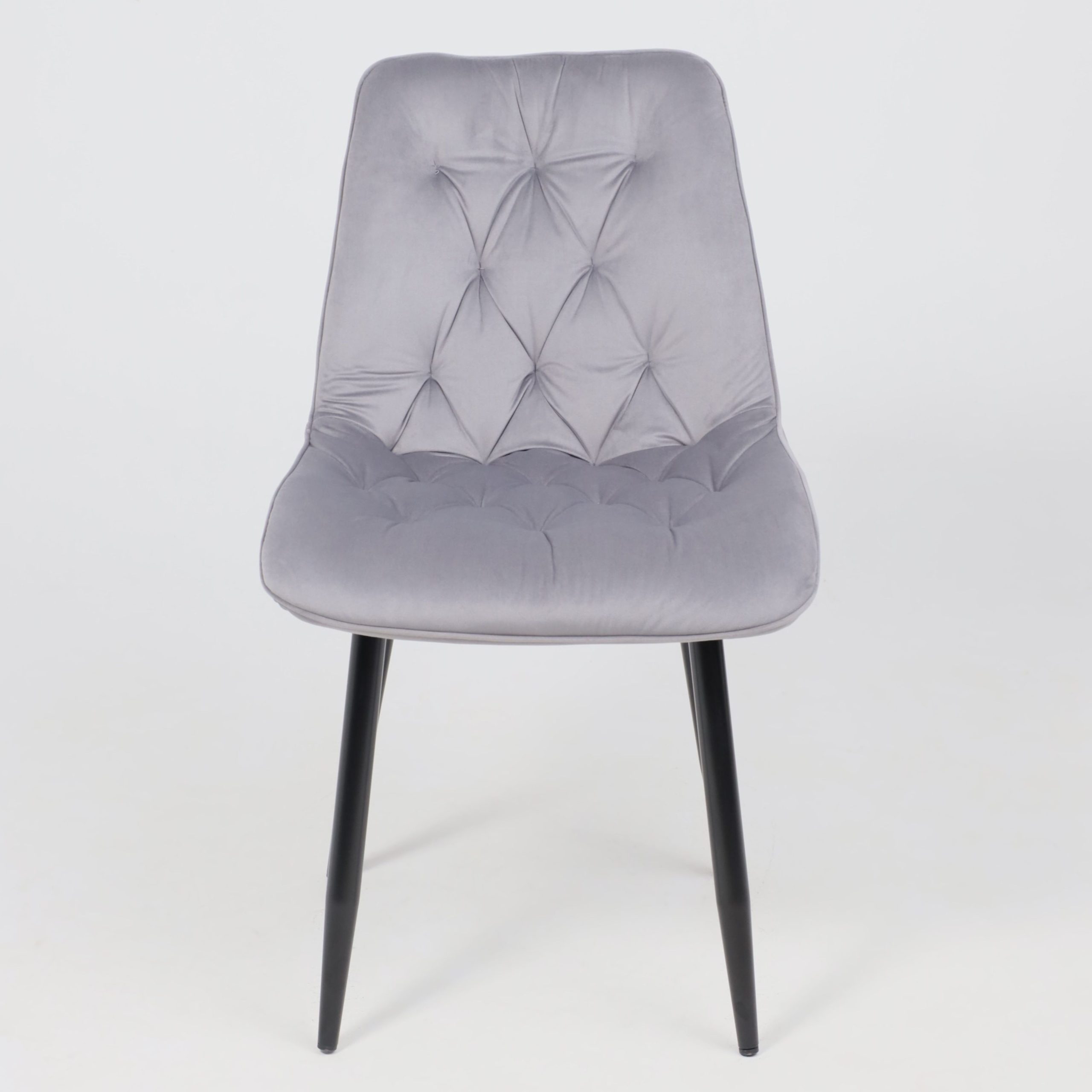 Стул ASTRA, 2, светло-серый велюр HLR-20/черный