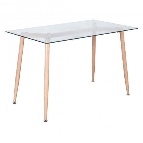 Стол GERDA, 120*70*75, стекло/металл