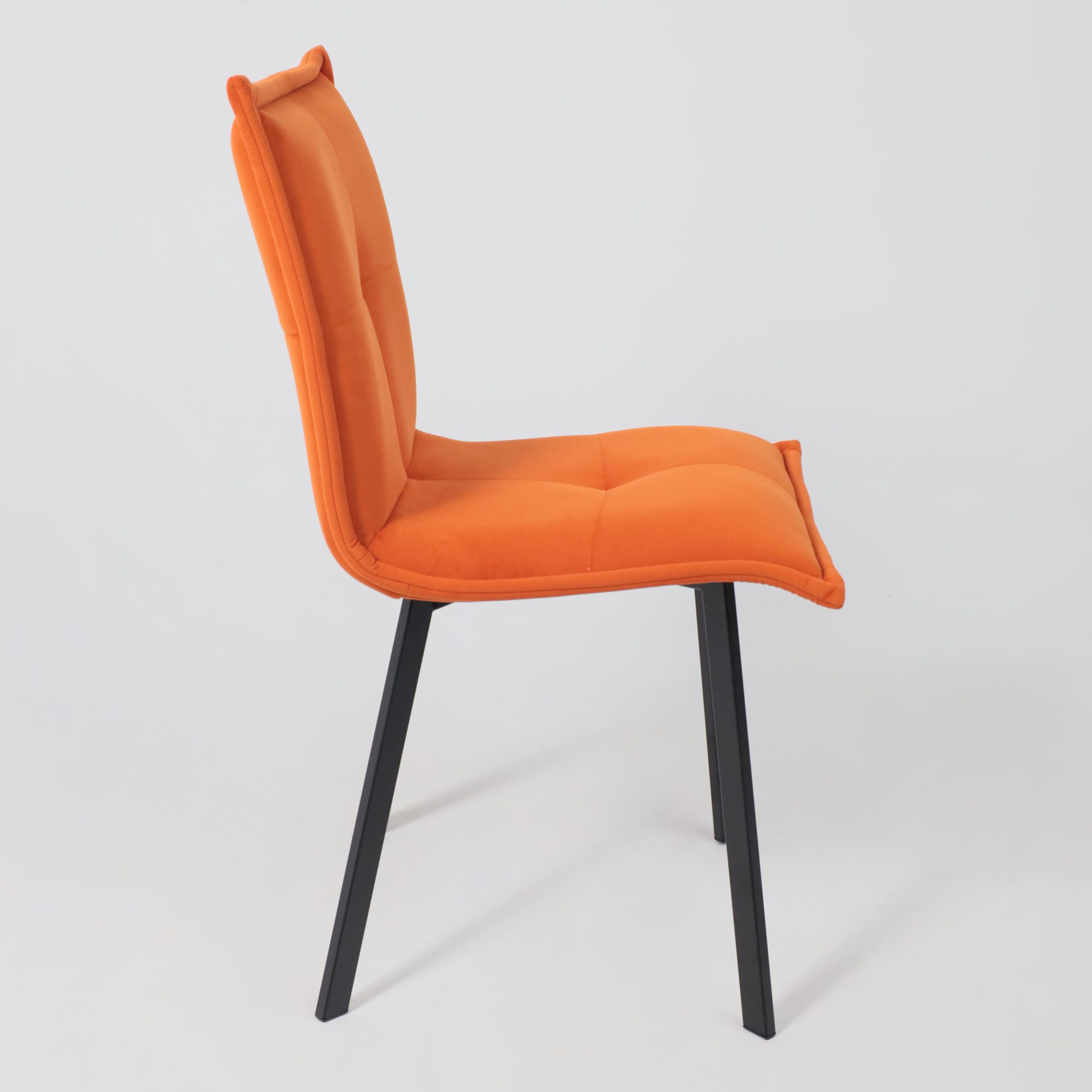 Кресло РУБИК U, Velutto 27 терракотовый велюр/черный