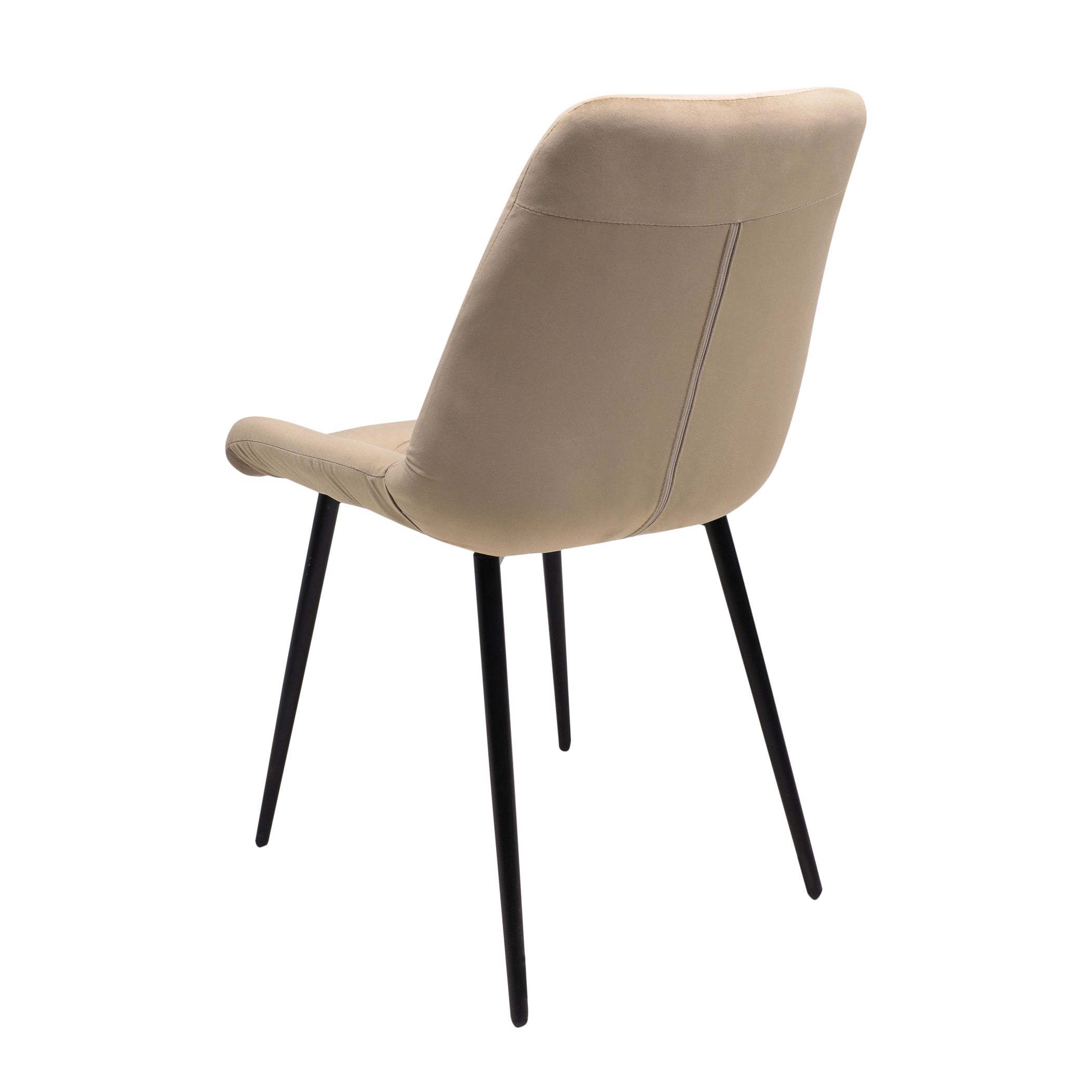 Стул AV 435, капучино бархат H-65/черный