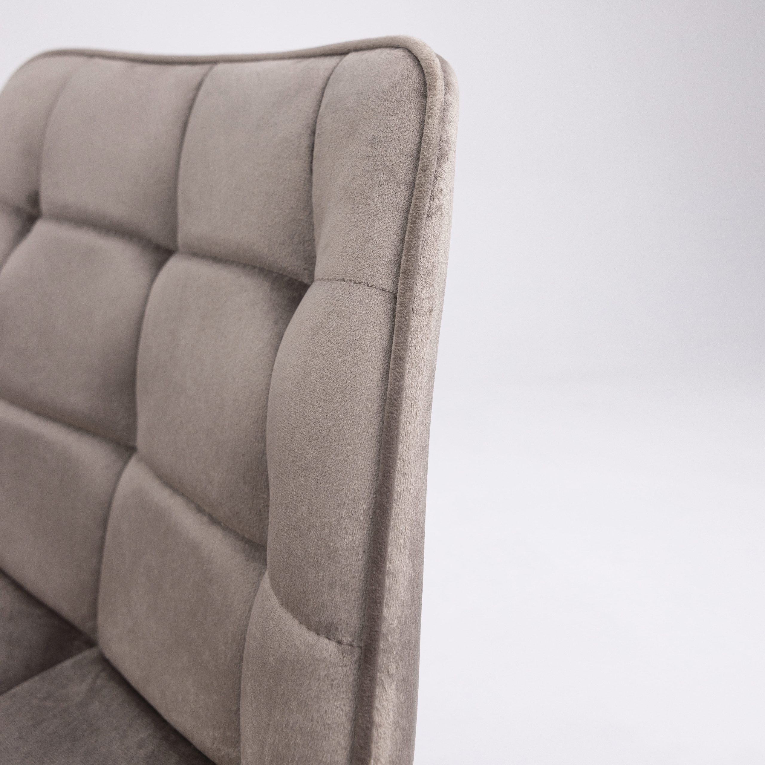 Стул LINX, полубарный, бежевый велюр G062-13/черный