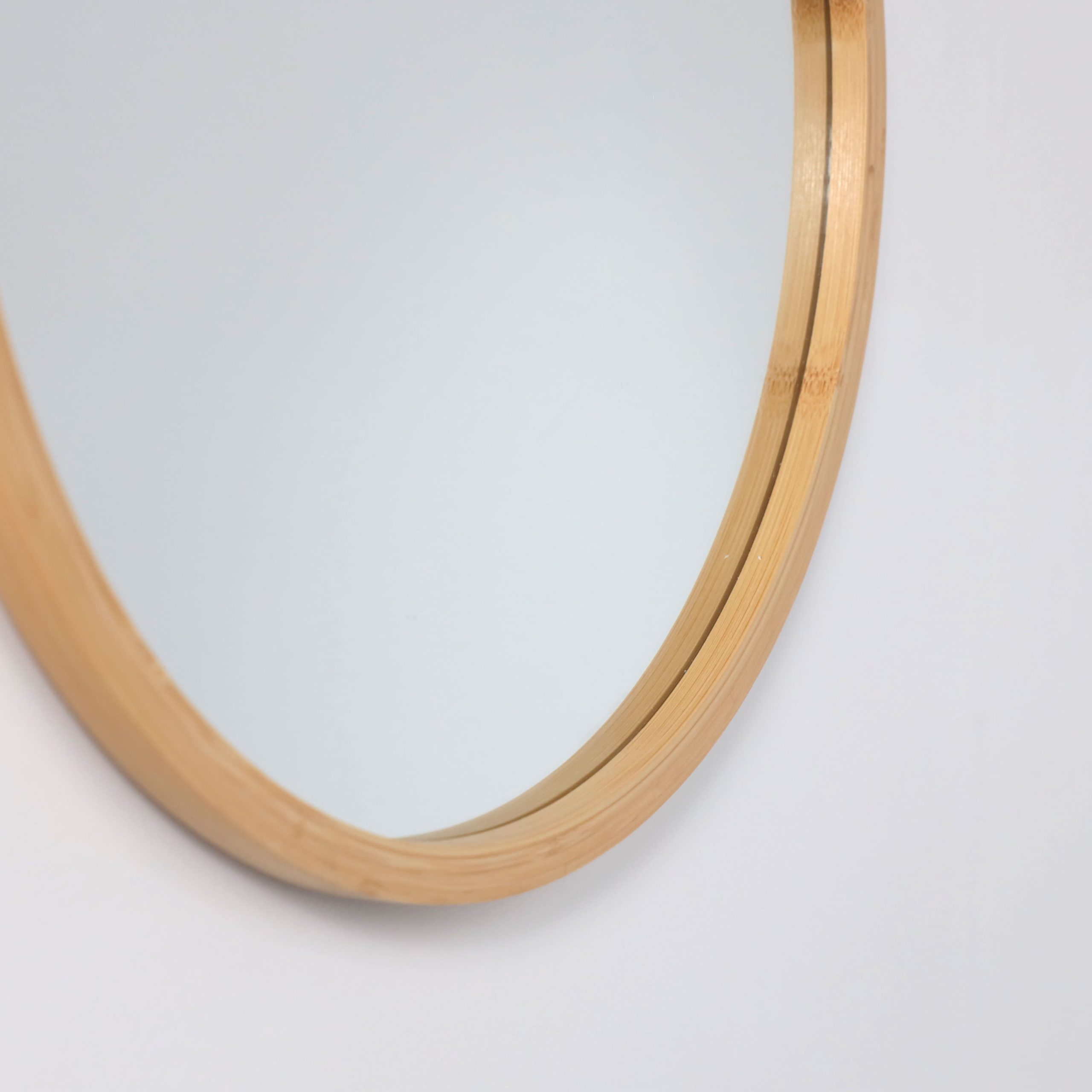 Зеркало подвесное CAMELLIA, бамбук