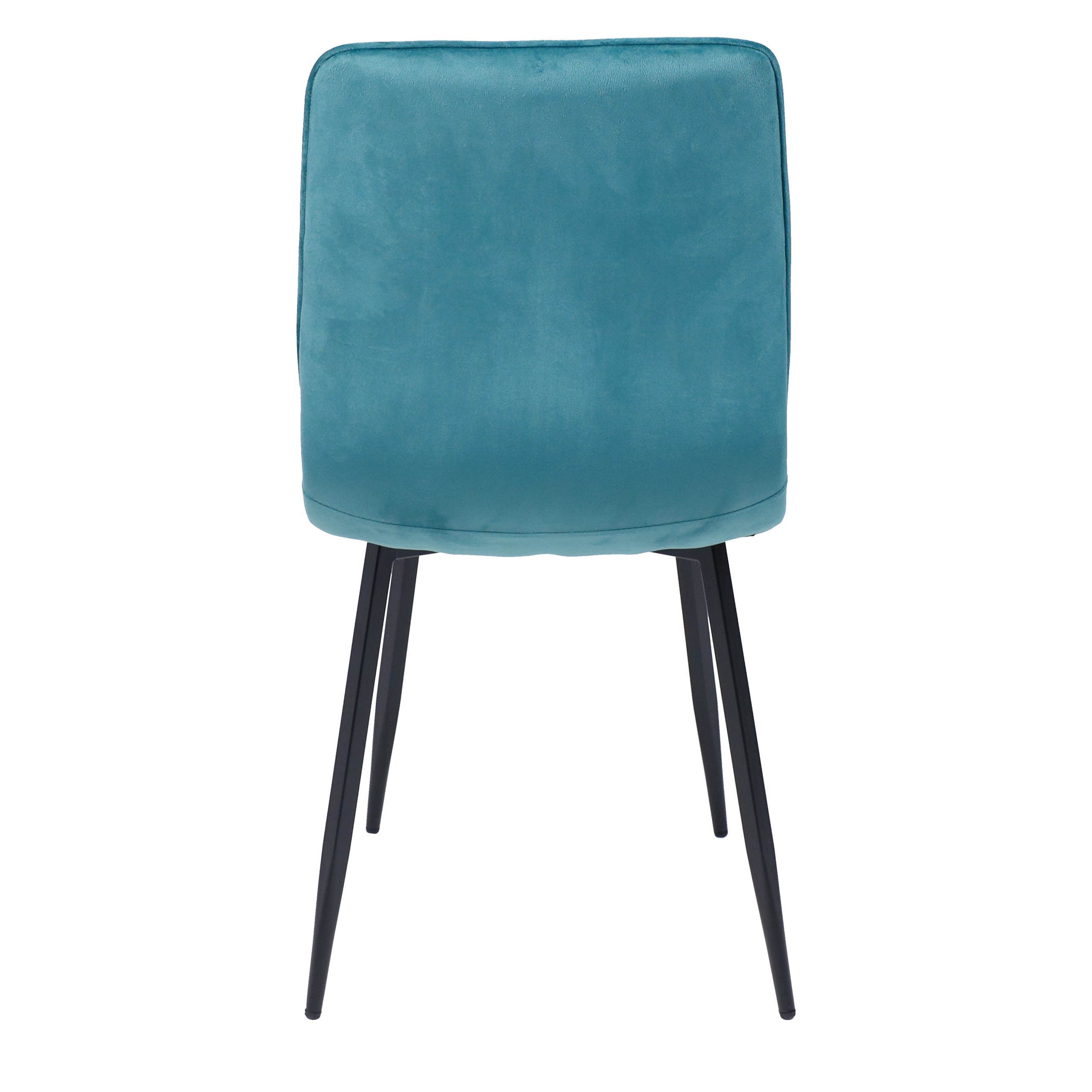 Стул MIRA, морской велюр HLR60/черный