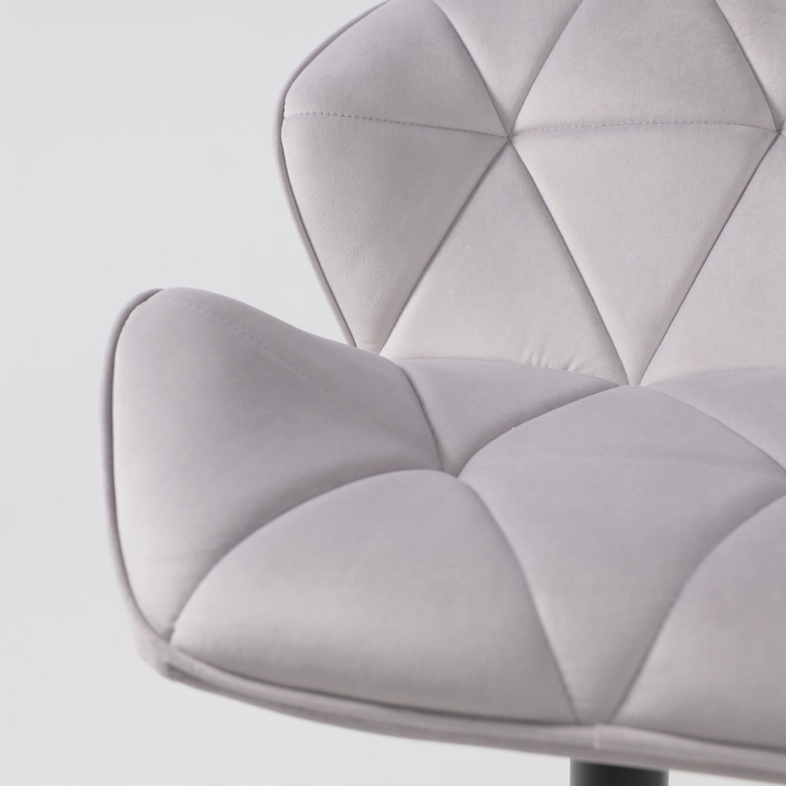 Кресло BERLIN, серый велюр HCJ-37/черный