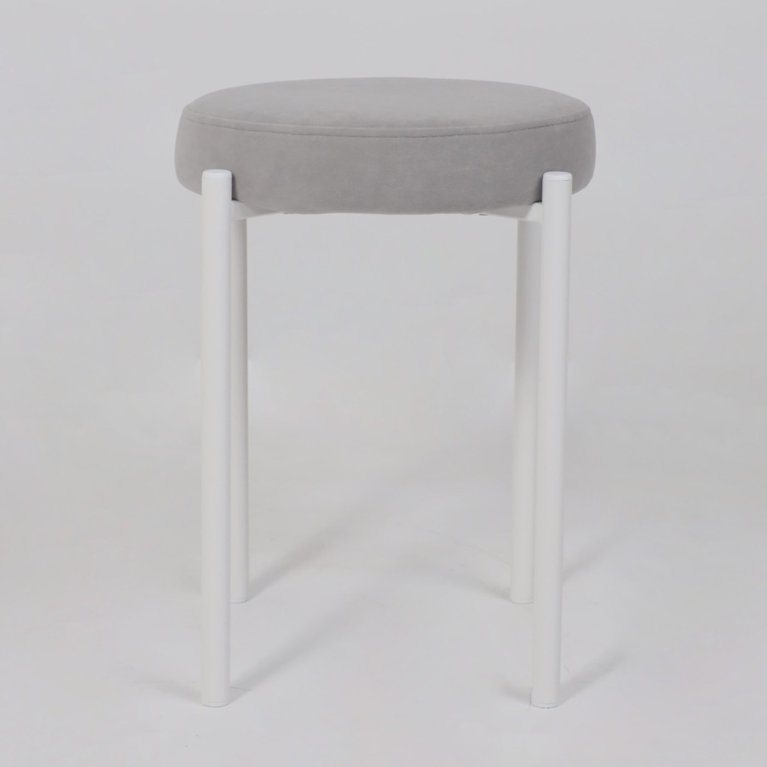 Табурет BOB, b20 SILVER LUXбелый