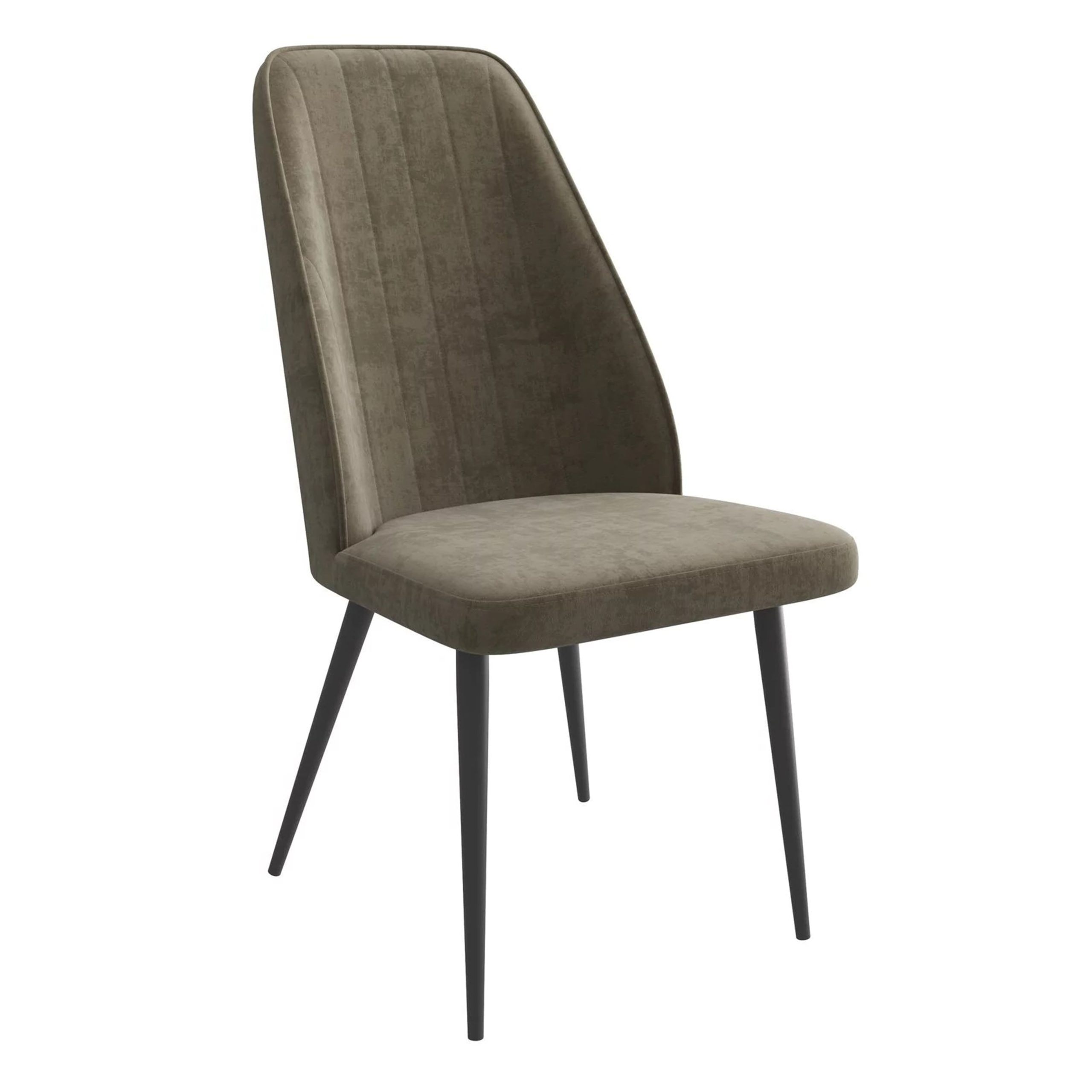 Стул LEONARD M, b05 LATTE LUXчерный