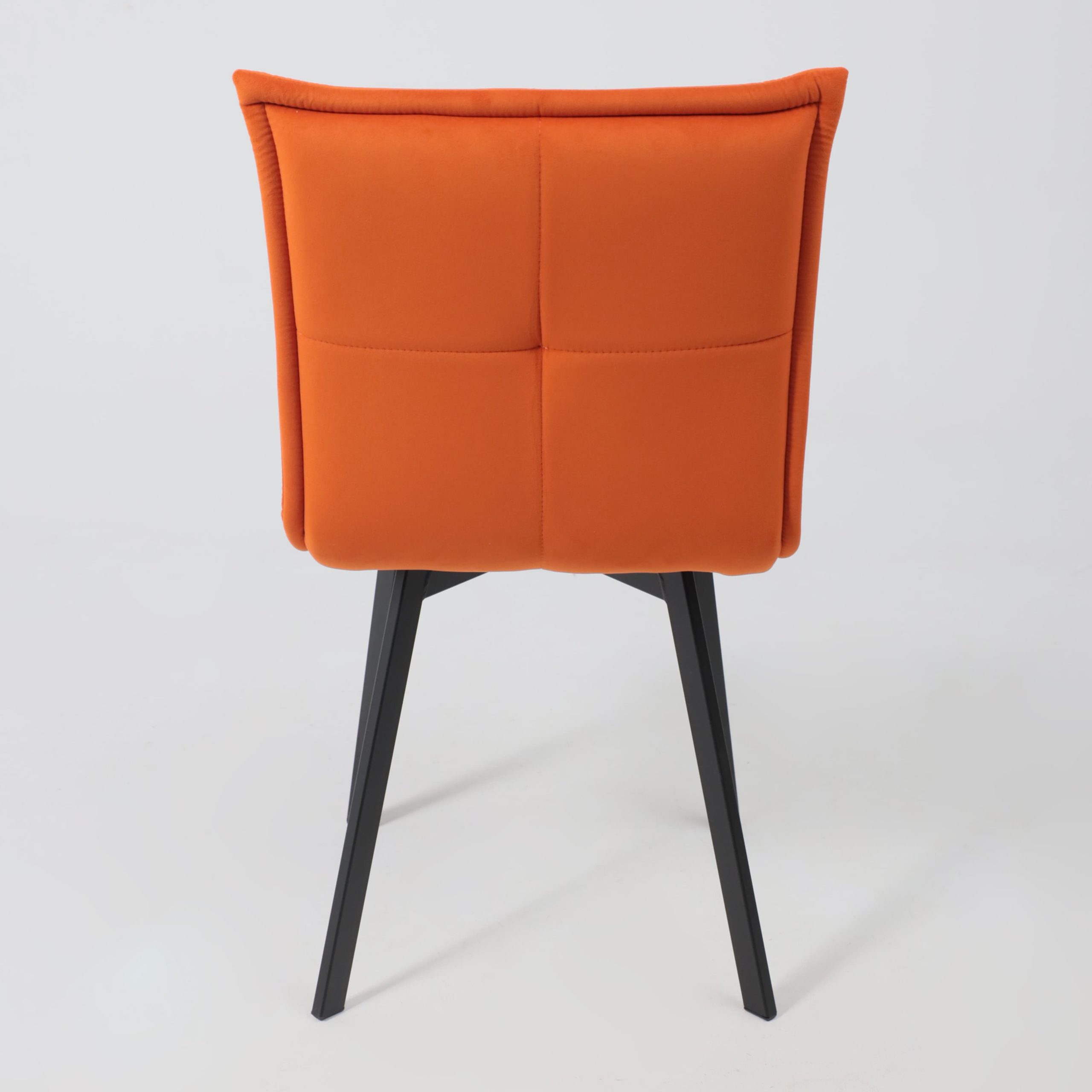 Кресло РУБИК U, Velutto 27 терракотовый велюр/черный