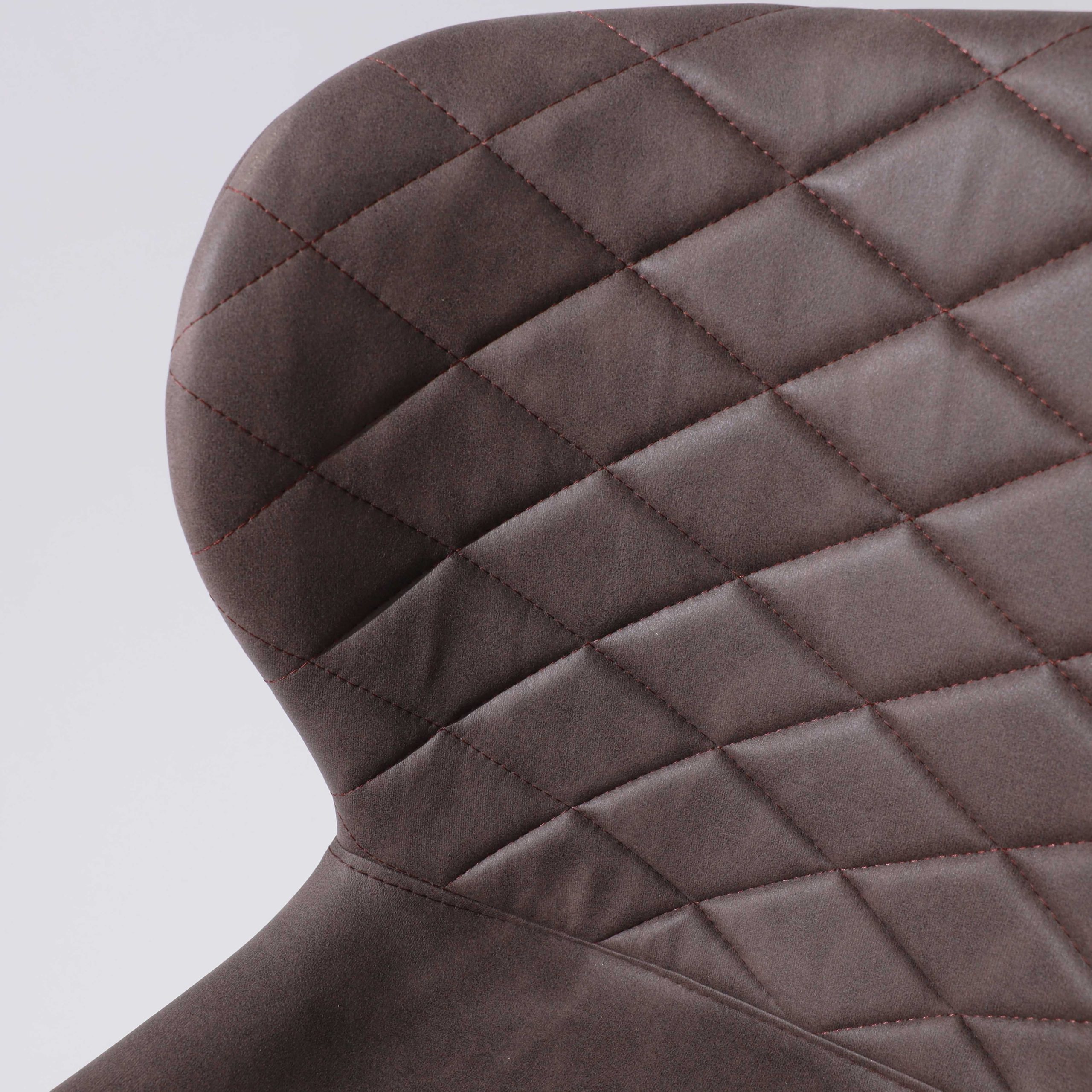 Стул AV 470, коричневая замша Kiprus 04/черный