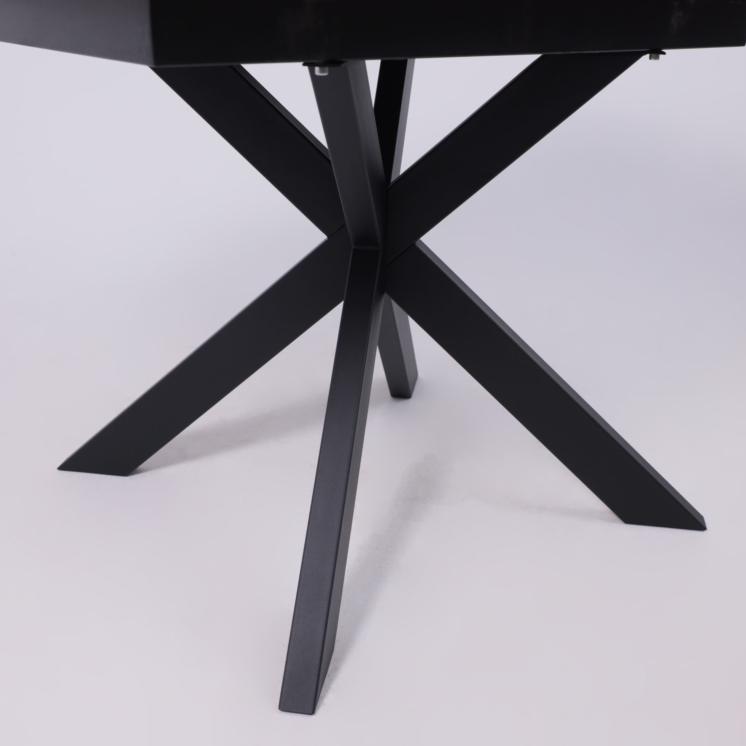 Стол ВЕЙВ раздвижной, 120(160)*80*75, дуб беленый/черный (ПрР-3 DSW (02) КСЕ/Р-80)