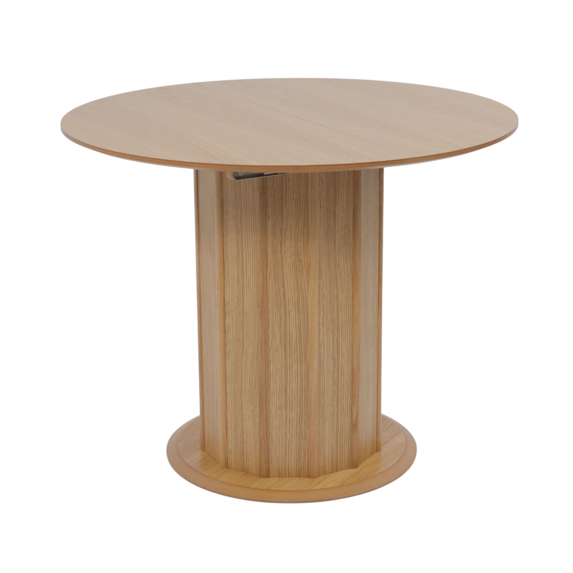 Стол ОЛАФ-М 950(1250)*950, Светлый дуб без тонировки/Светлый дуб