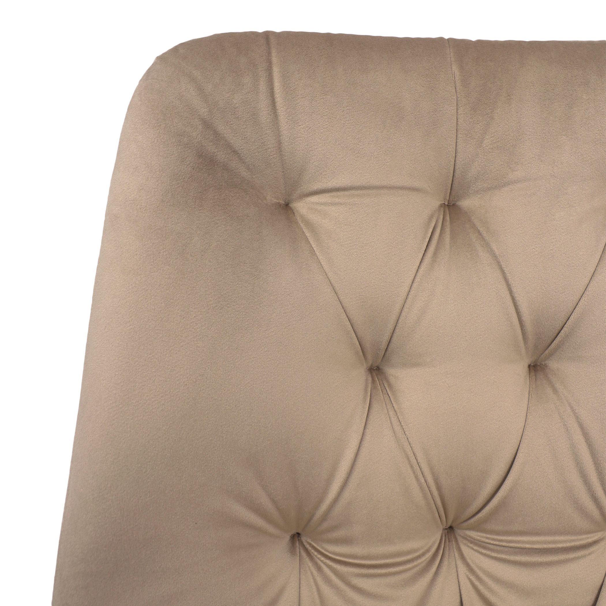 Стул AV 435, капучино бархат H-65/черный