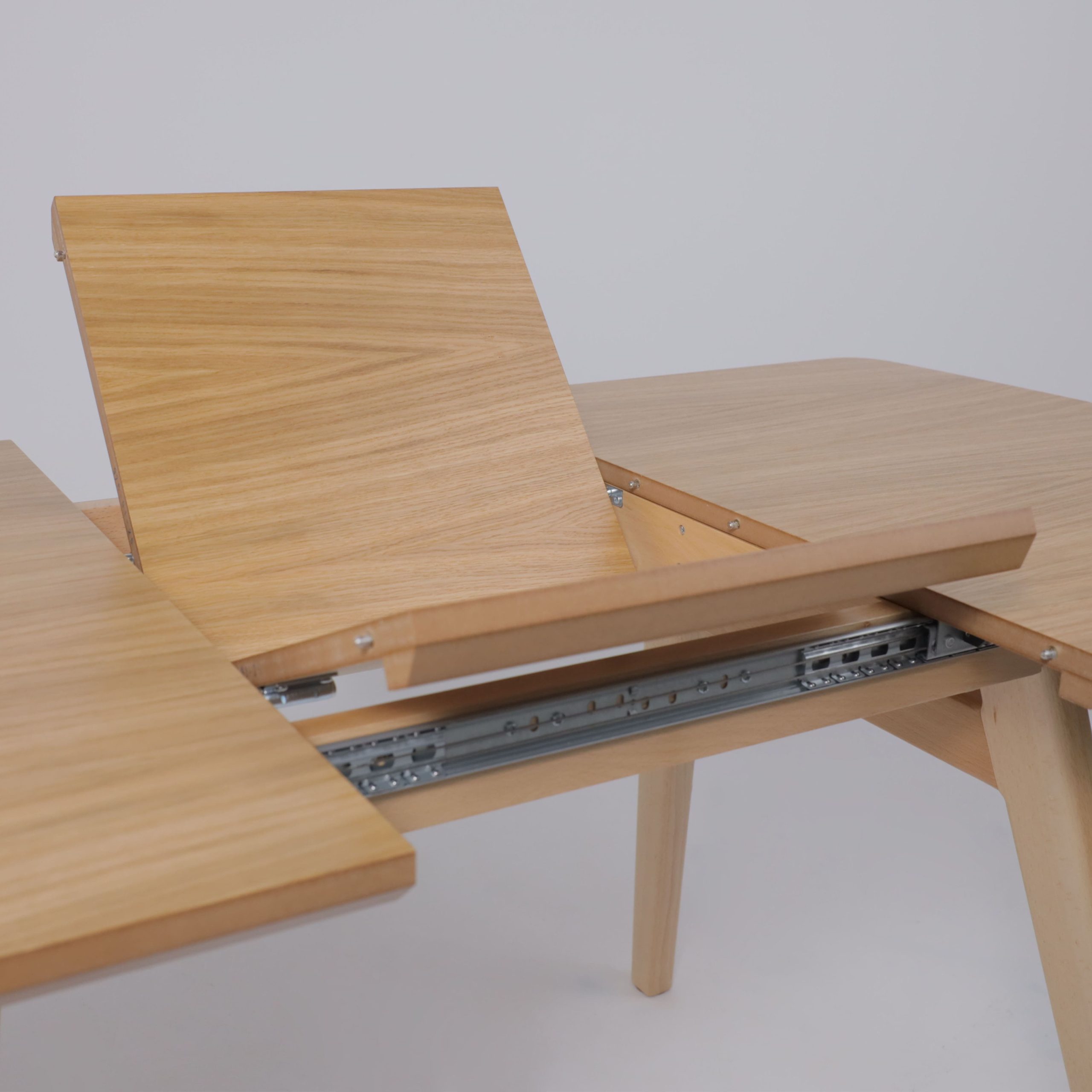 Стол ЛОНДОН-М 1200(1600)*800, Светлый бук без тонировки/Светлый бук