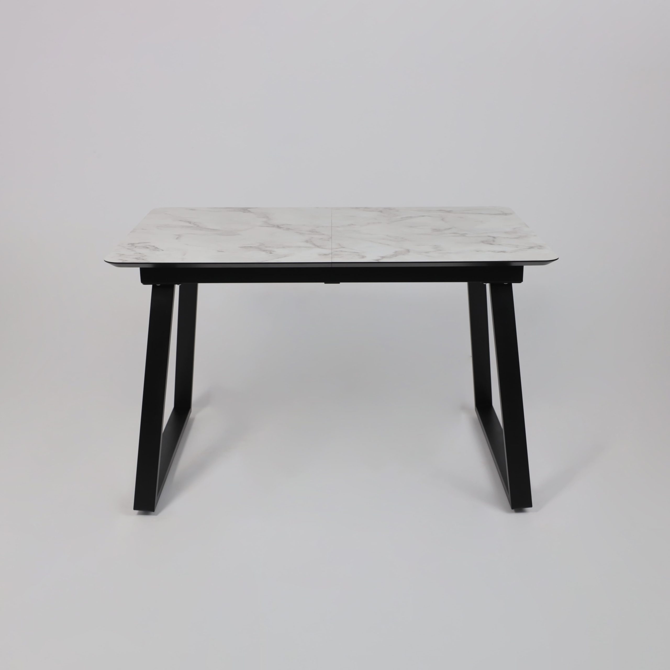 Стол AV 1208, HPL+МДФ,  раздвижной 1200 (1600)*800 Виктори натуральный/черный