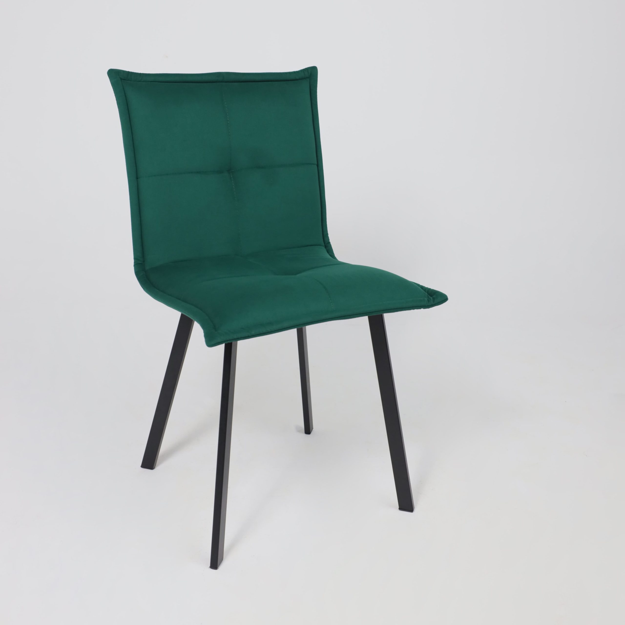 Кресло РУБИК U, Velutto 33 темно-зеленый велюр/черный