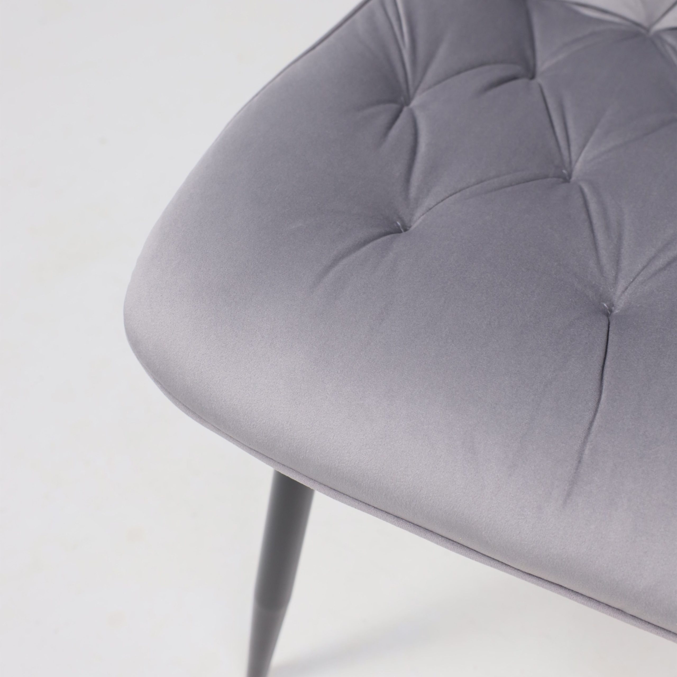 Стул ASTRA, 2, светло-серый велюр HLR-20/черный