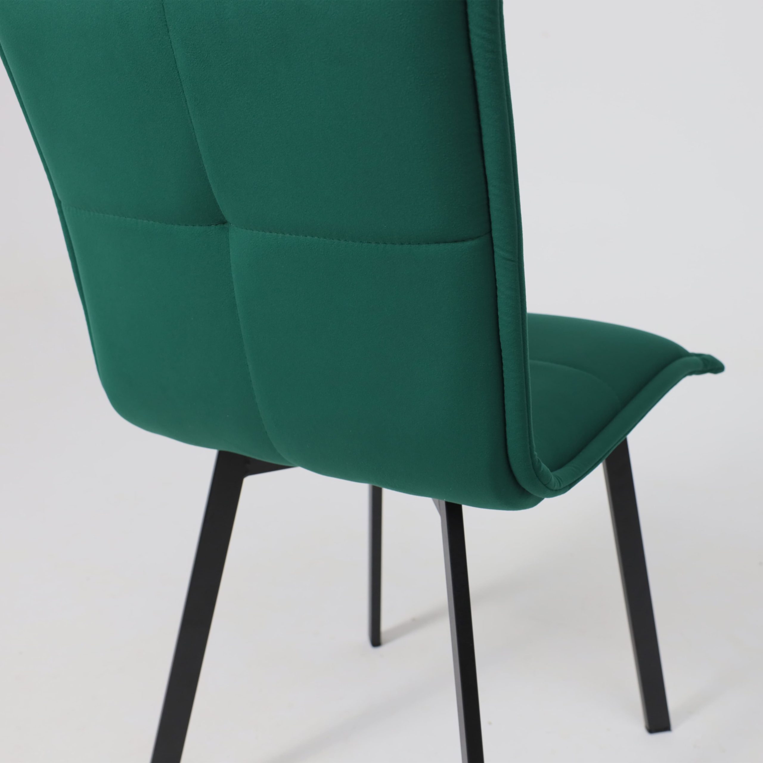 Кресло РУБИК U, Velutto 33 темно-зеленый велюр/черный