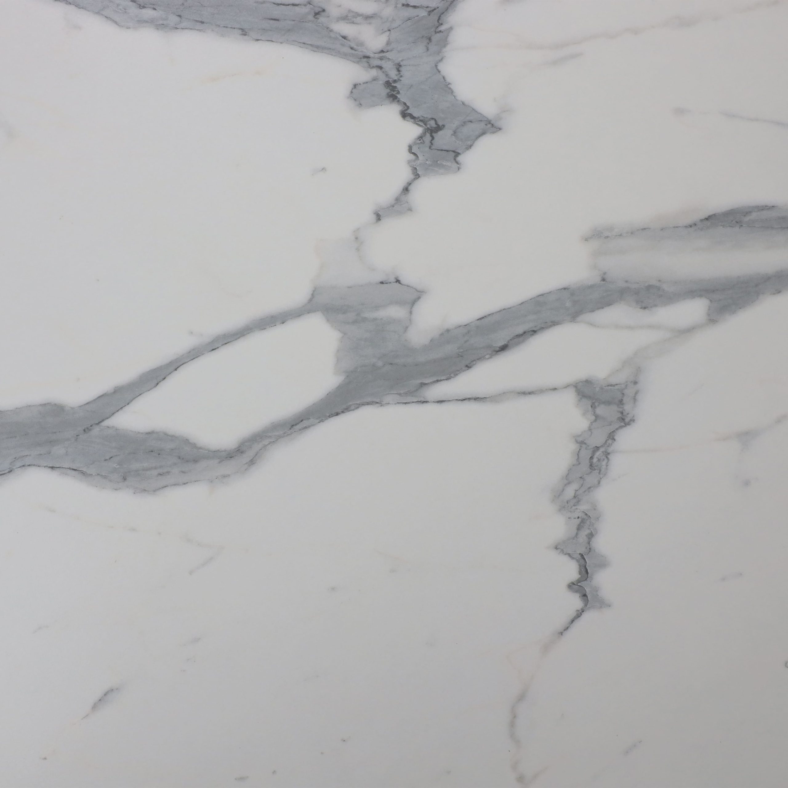 Стол AV 1317, HPL+МДФ, нераздвижной 1200 Мрамор белый/черный