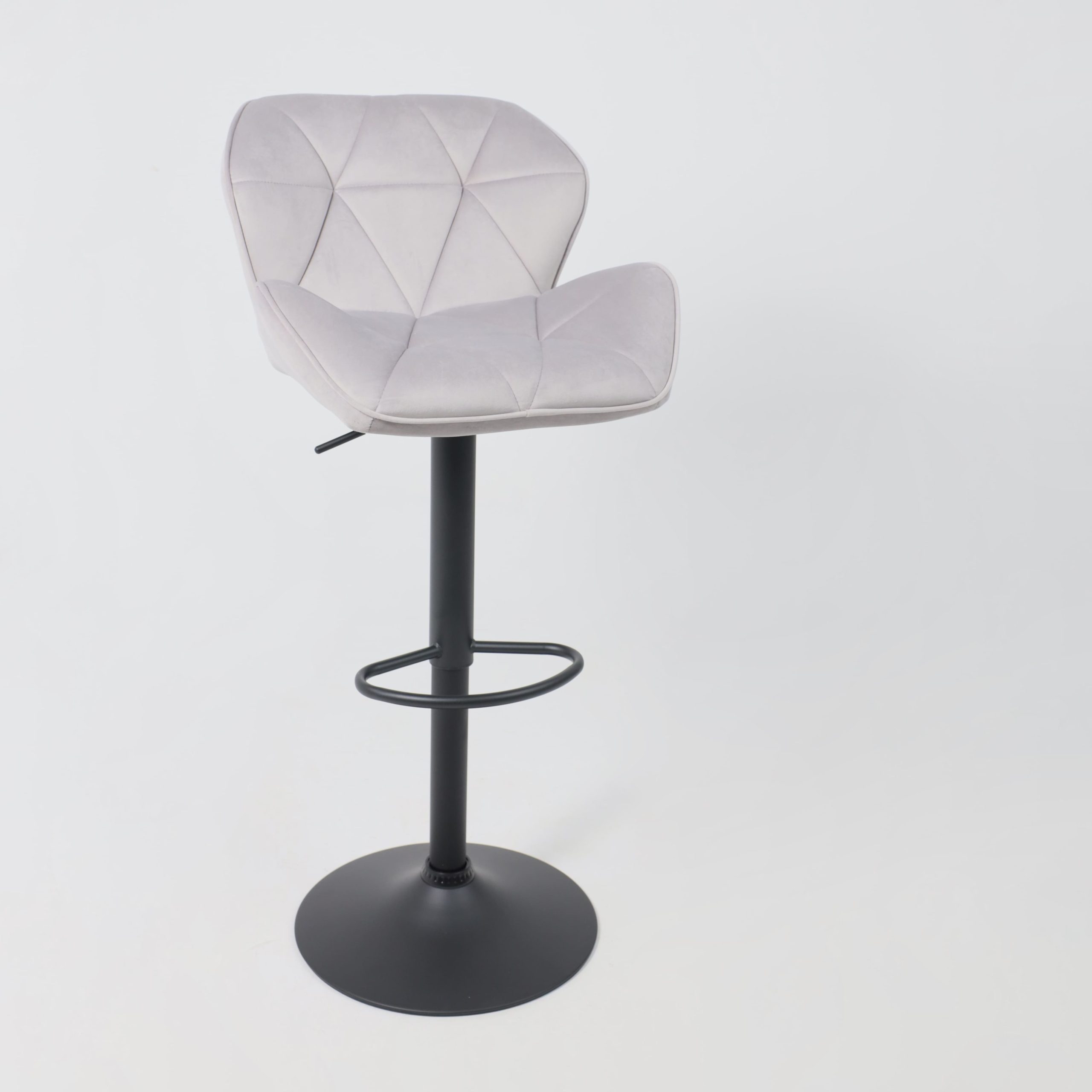 Кресло BERLIN, серый велюр HCJ-37/черный