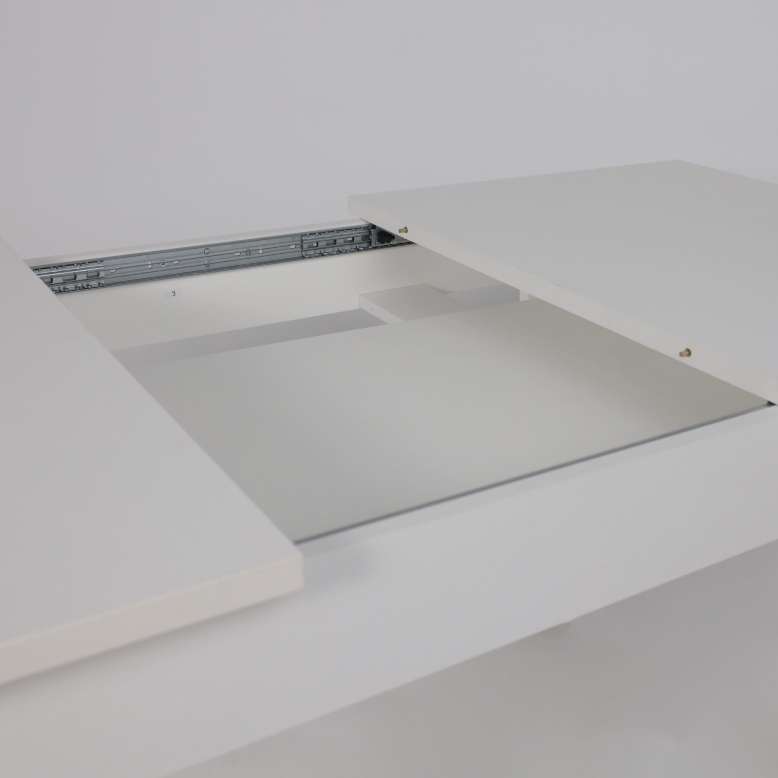 Стол раздвижной STAN, 1180(1570)*760*745, (белый структурный)