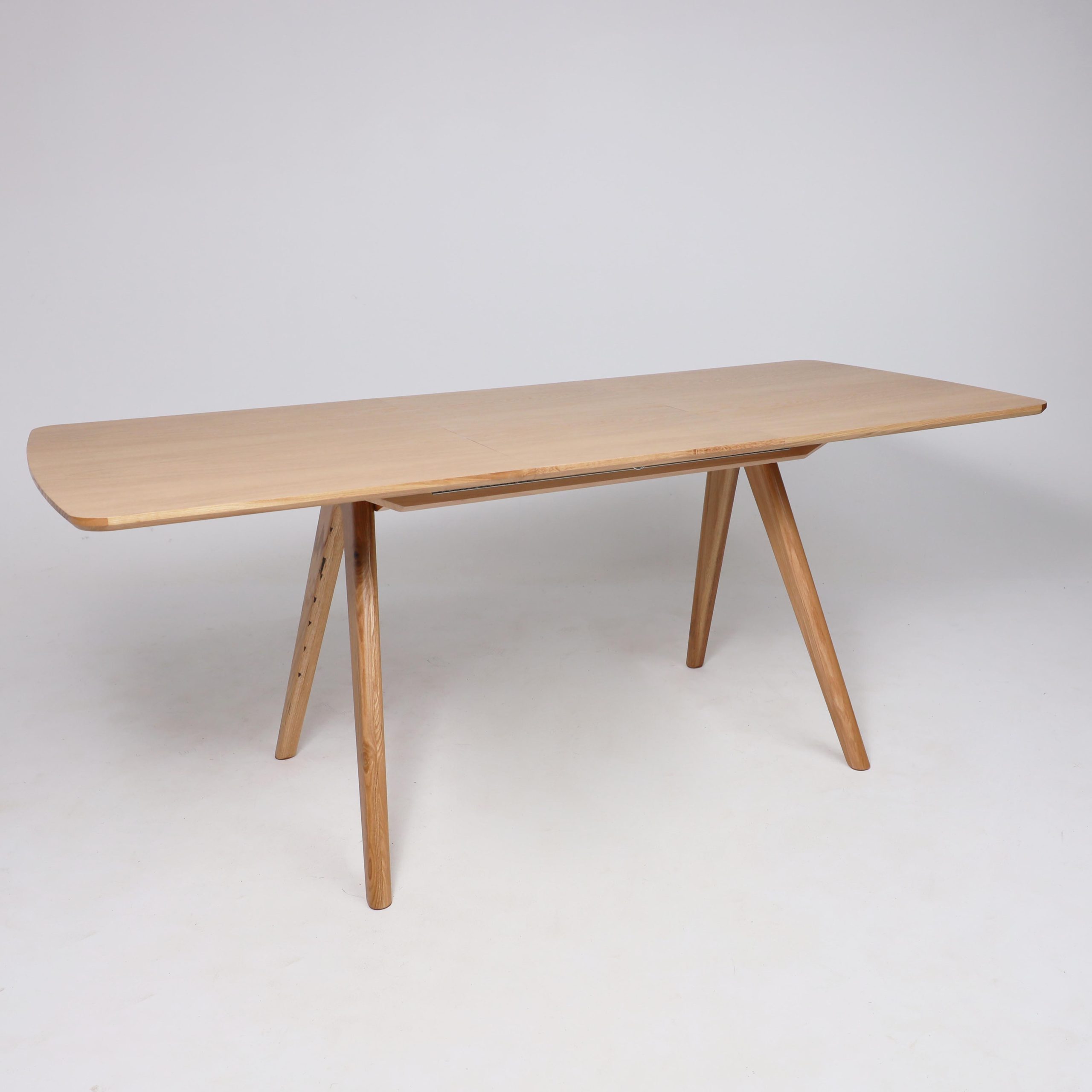 Стол АВЕНЮ 1450(1950)*850, Светлый дуб без тонировки/Светлый дуб