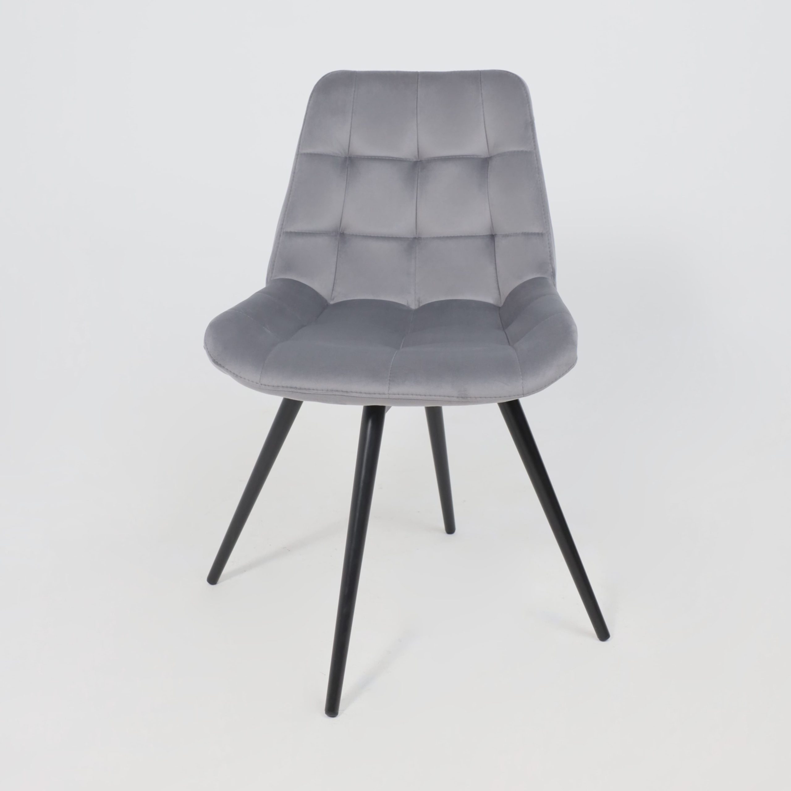 Стул AV 405, поворотный, темно-серый бархат H-15/черный