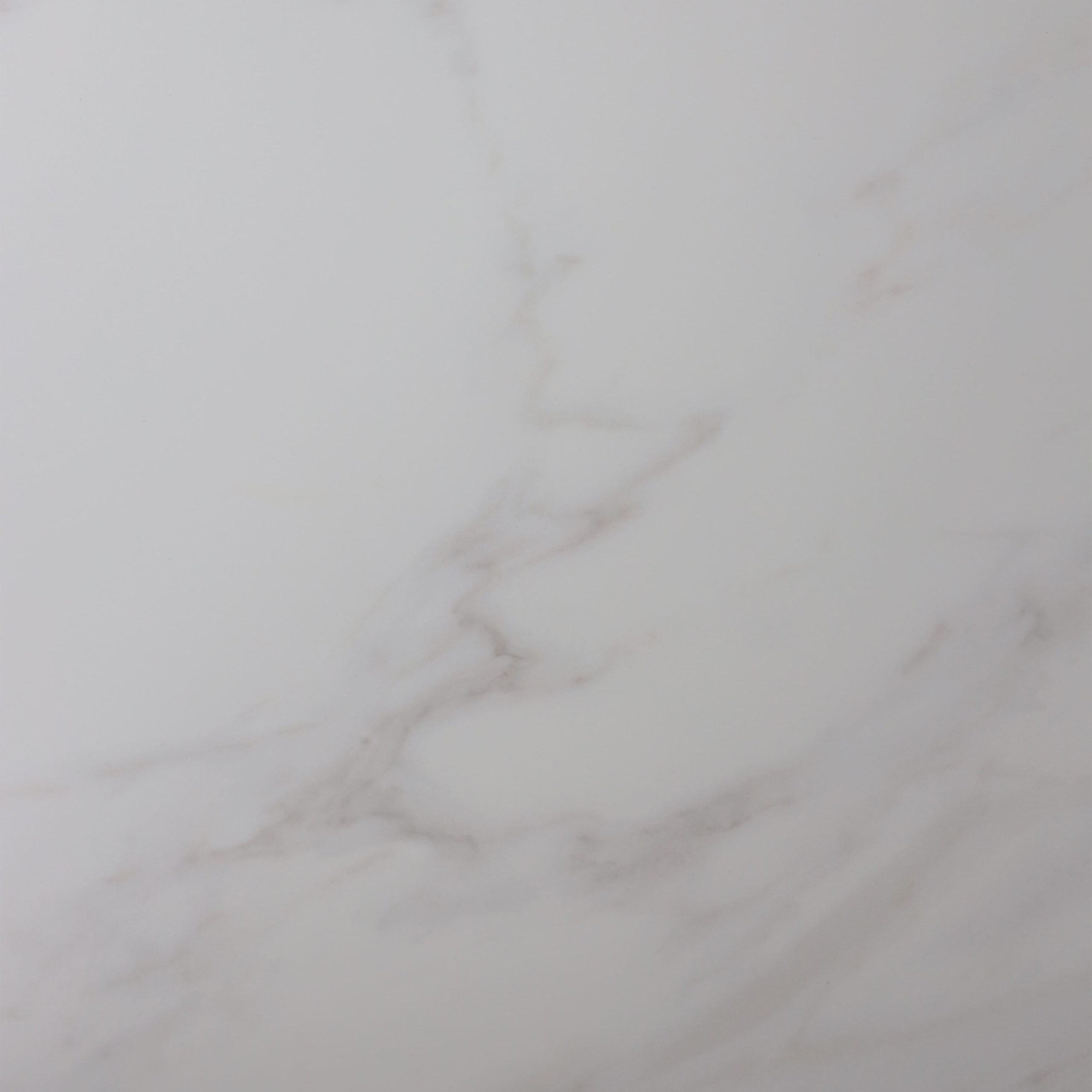 Стол AV 2317, МДФ+керамика, нераздвижной 900 белый, матовый SNOW WHITE/черный+HPL Виктори натуральный