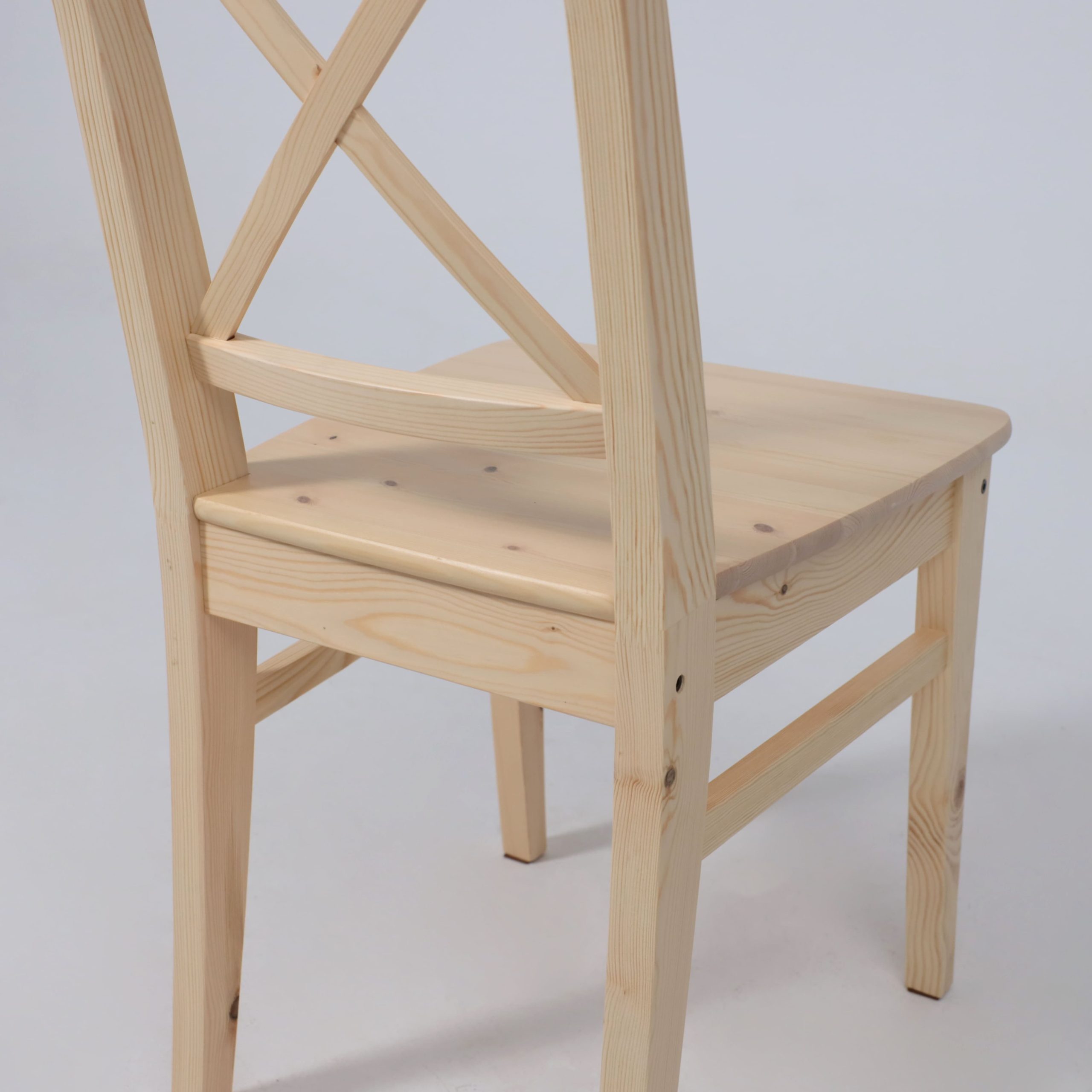 Стул Ингольф, тон 15,  прозрачный лак