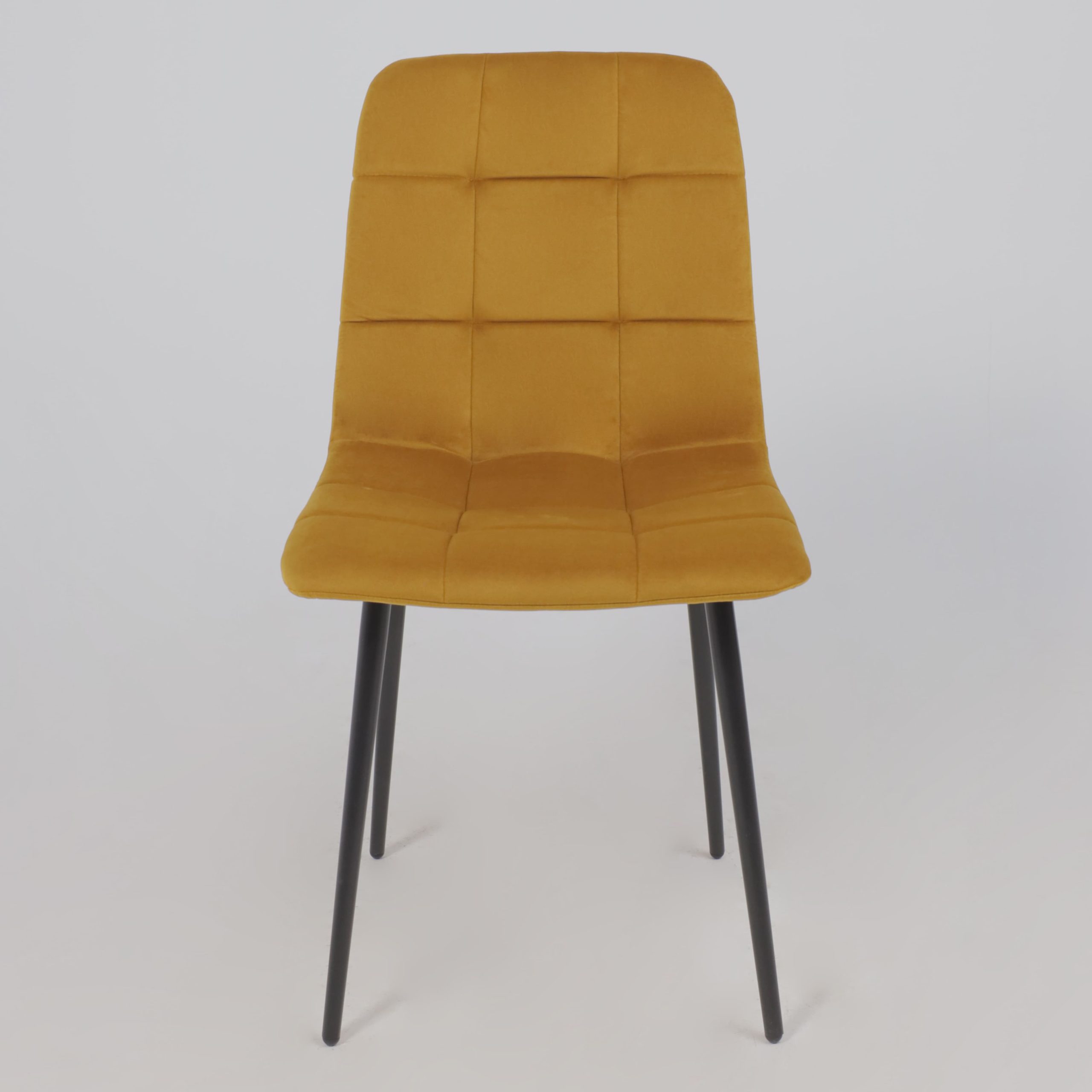 Стул AV 406-N, карри бархат Confetti chai tea/черный