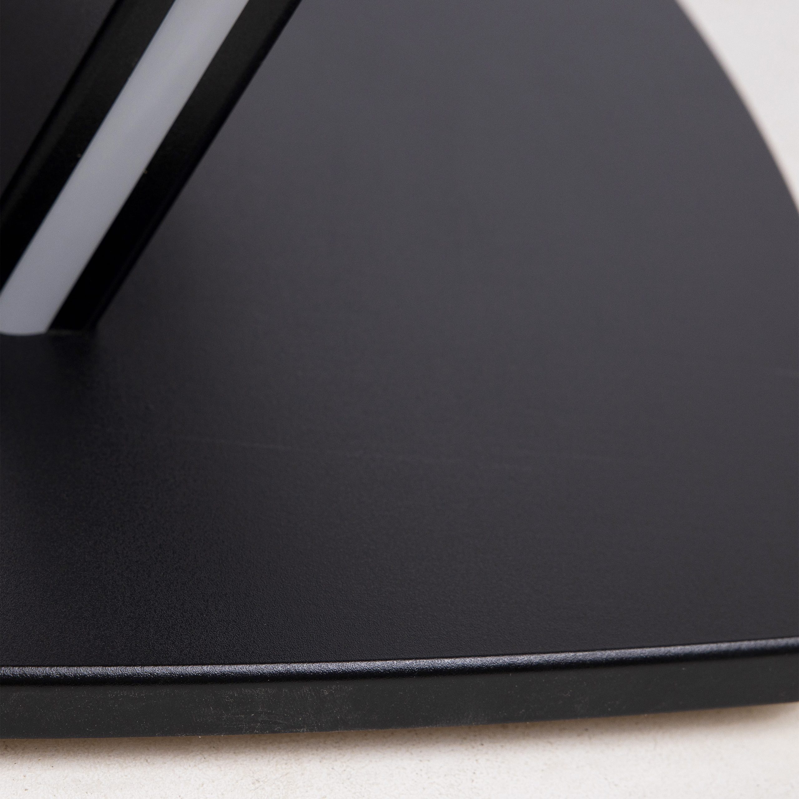 Стол ДРЕЗДЕН, пластик премиум 1300(1615)*800, Камень черный/Черный