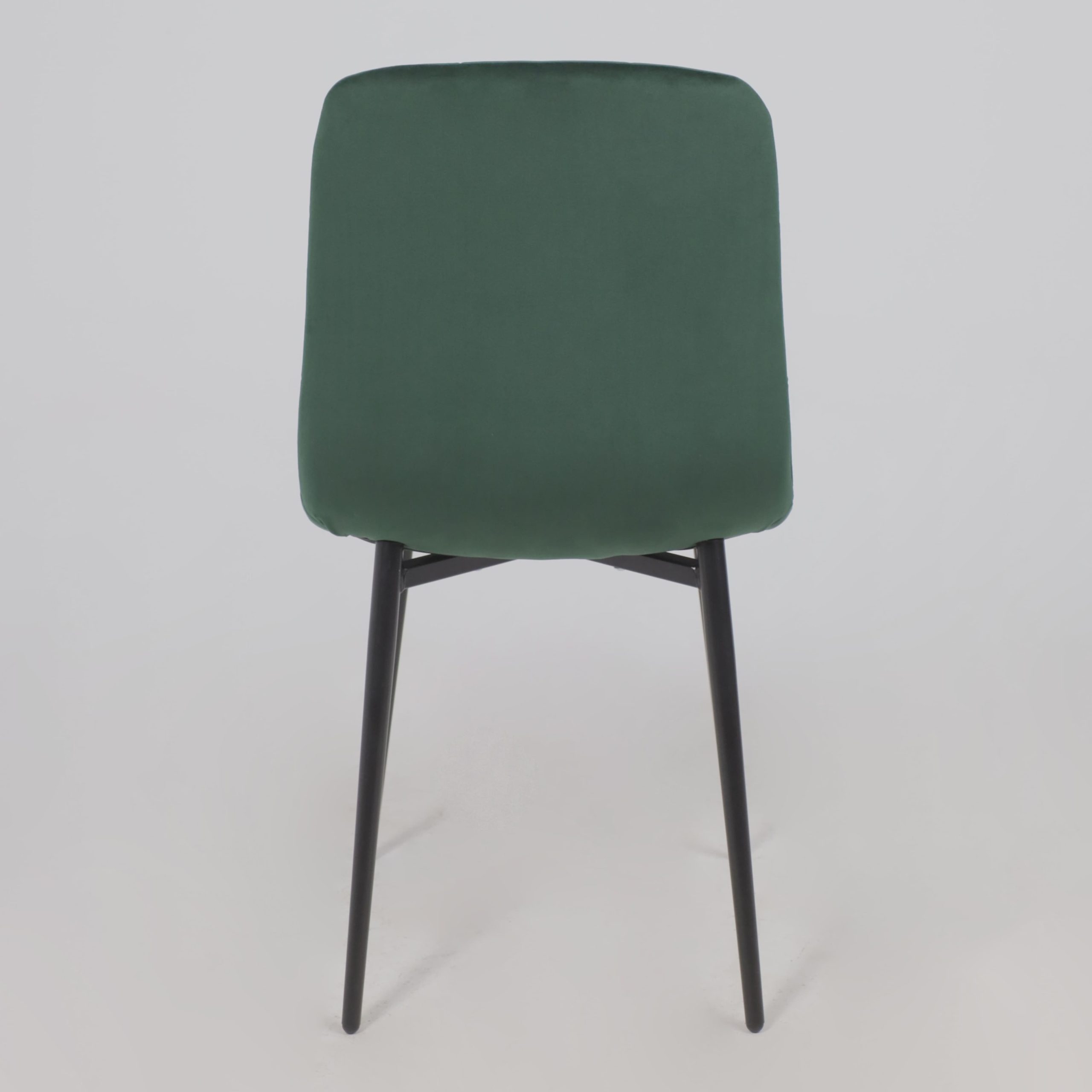 Стул AV 406-N, зеленый бархат Confetti deep forest/черный