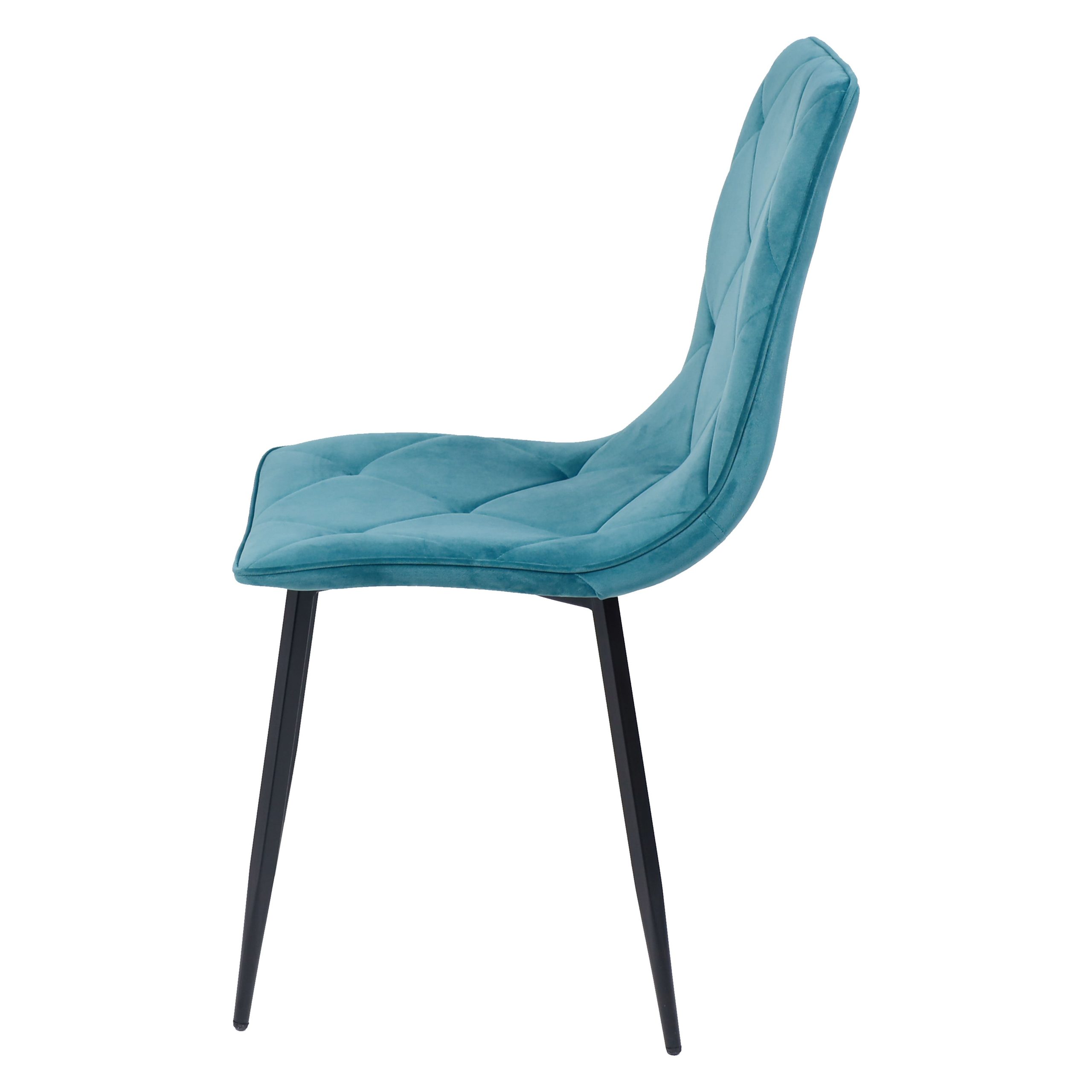 Стул MIRA, морской велюр HLR60/черный