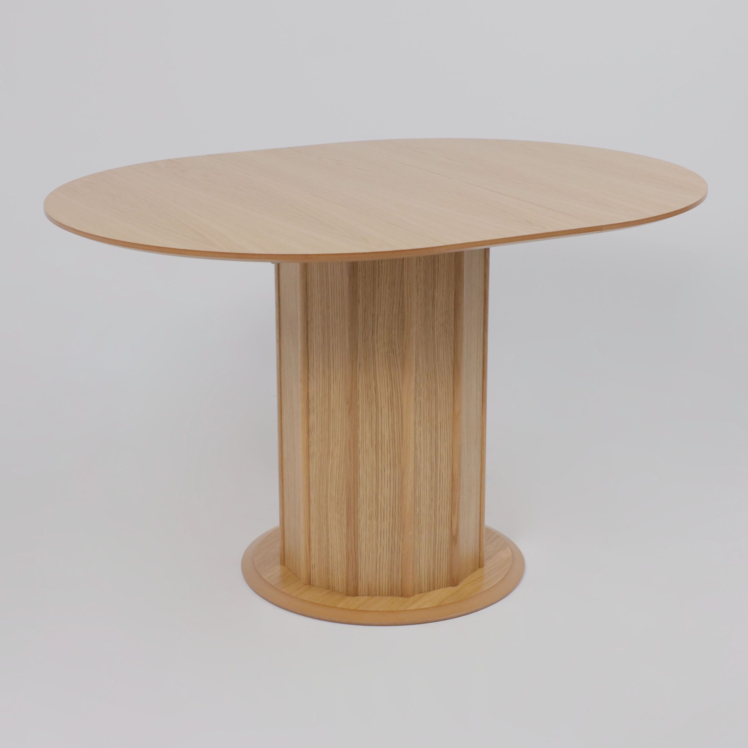 Стол ОЛАФ-М 950(1250)*950, Светлый дуб без тонировки/Светлый дуб