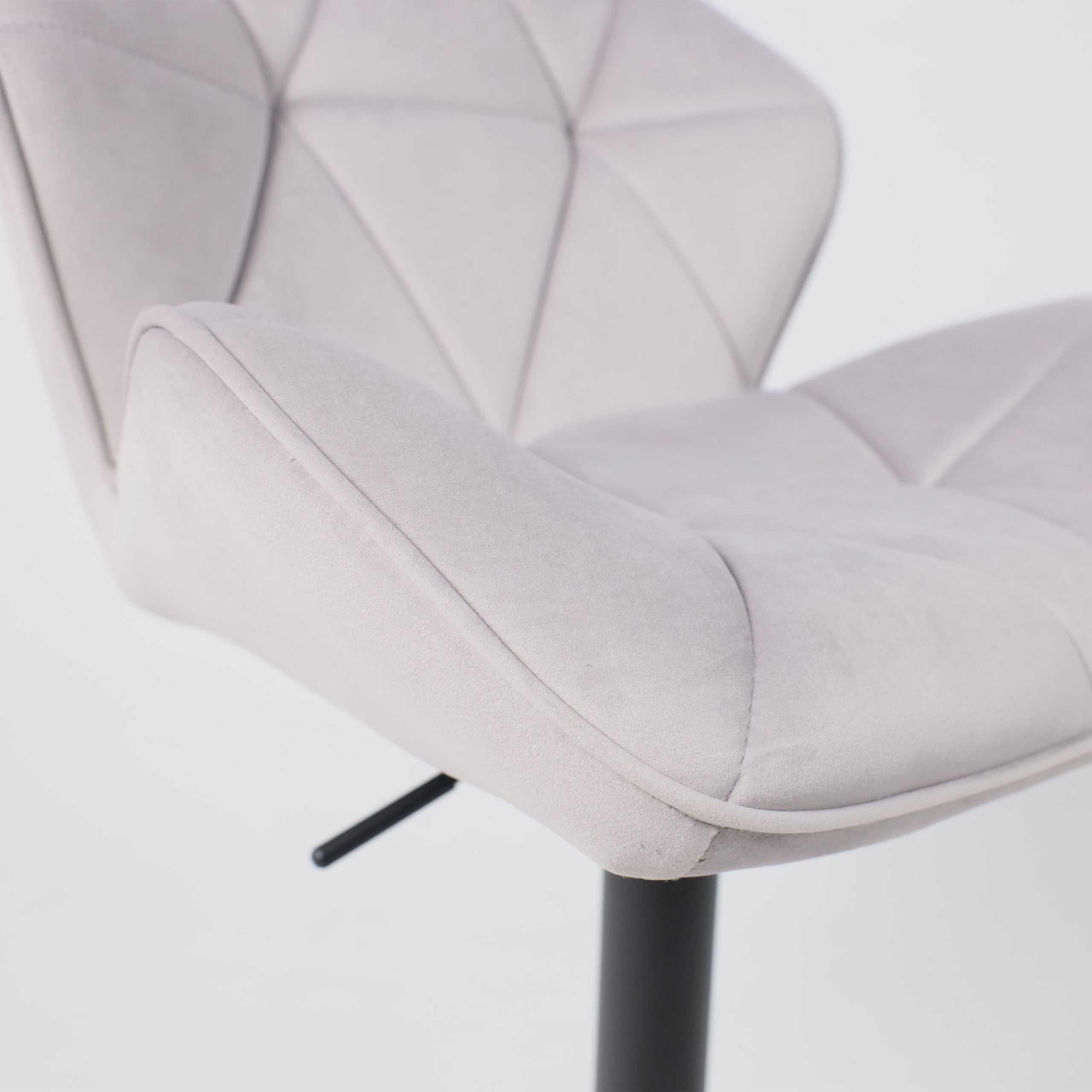 Кресло BERLIN, серый велюр HCJ-37/черный