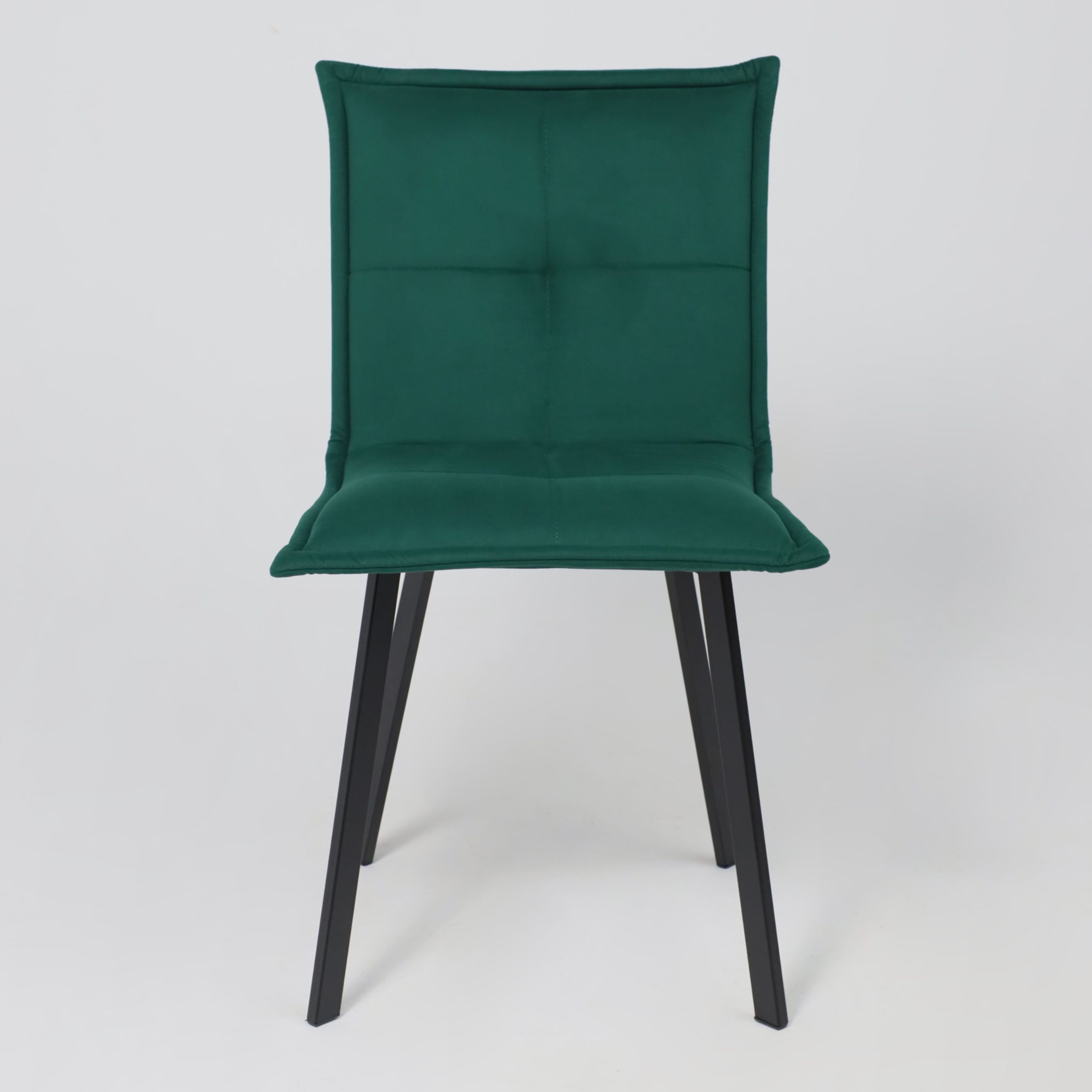 Кресло РУБИК U, Velutto 33 темно-зеленый велюр/черный