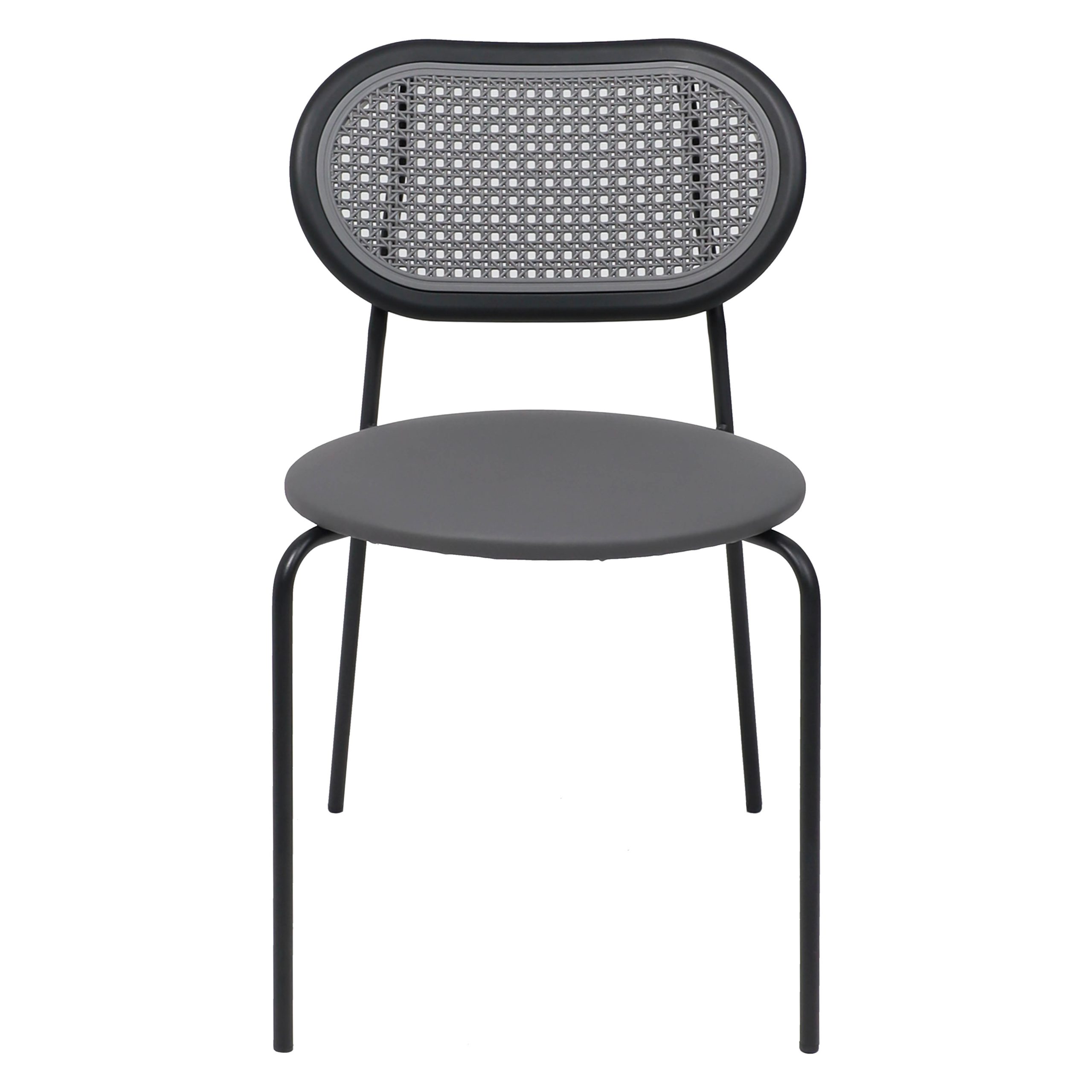 Стул TEO, серый/чёрный