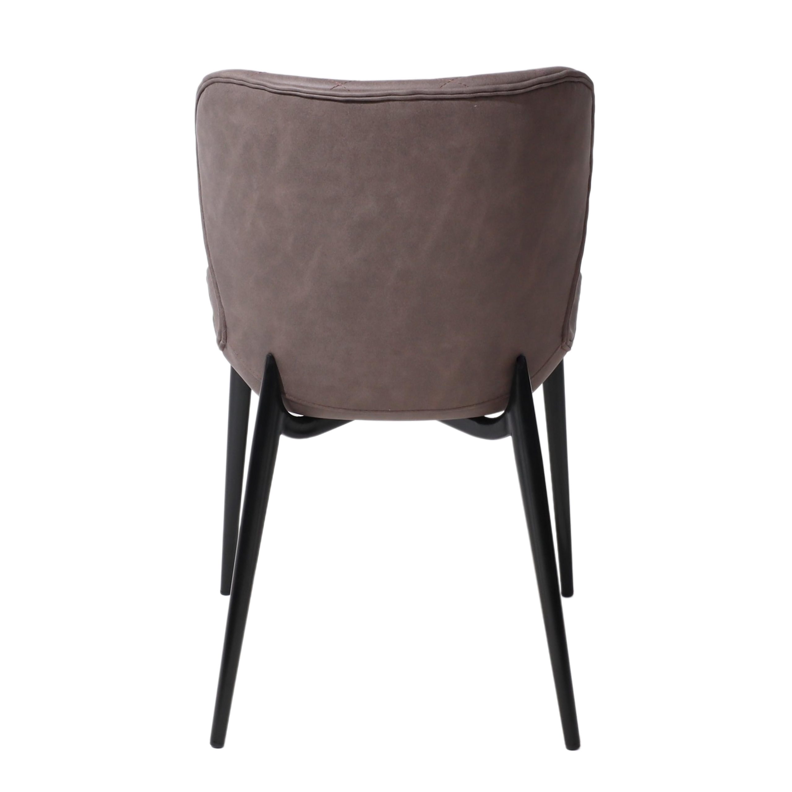 Стул AV 470, коричневая замша Kiprus 04/черный