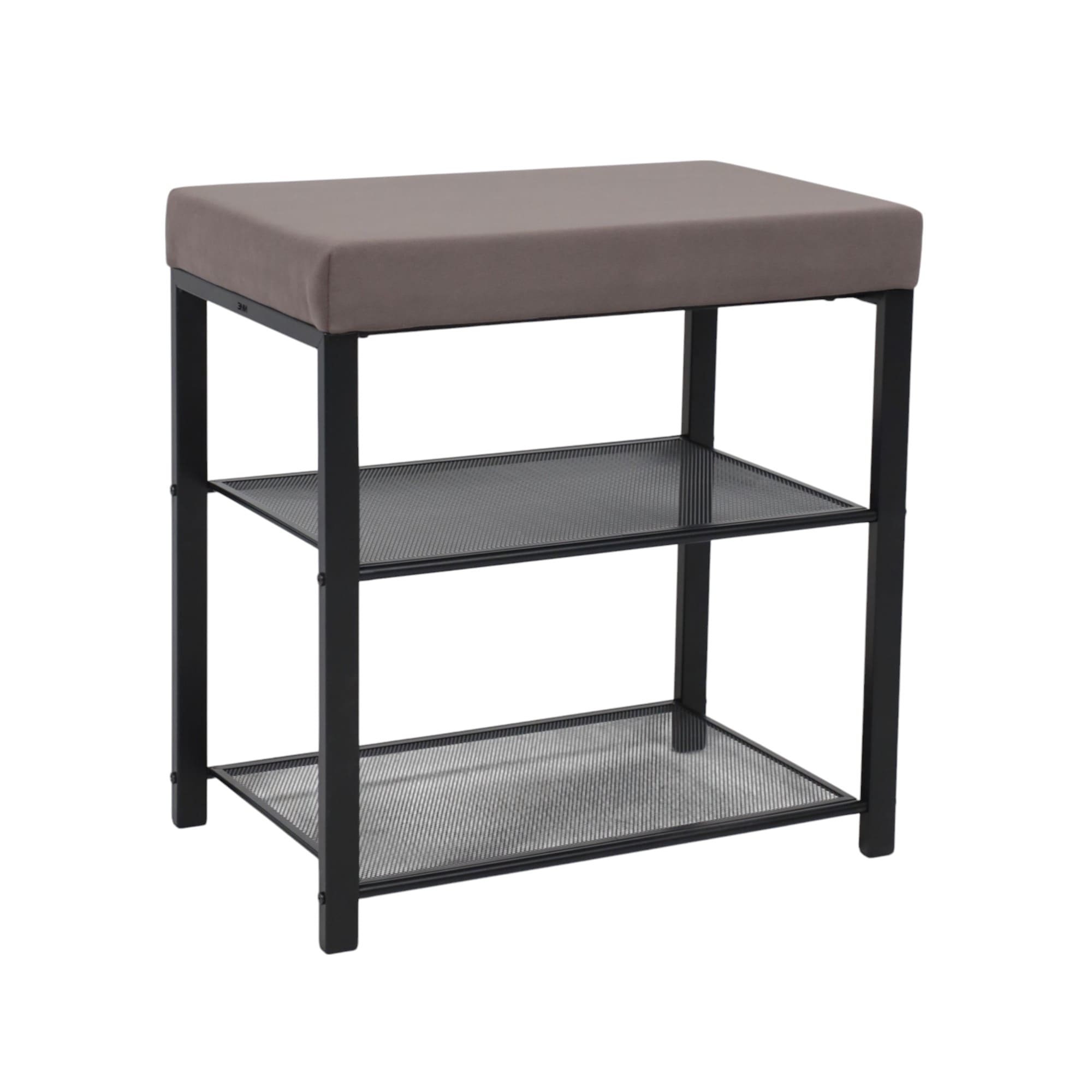 Банкетка ТОРОНТО 13S, серый/черный