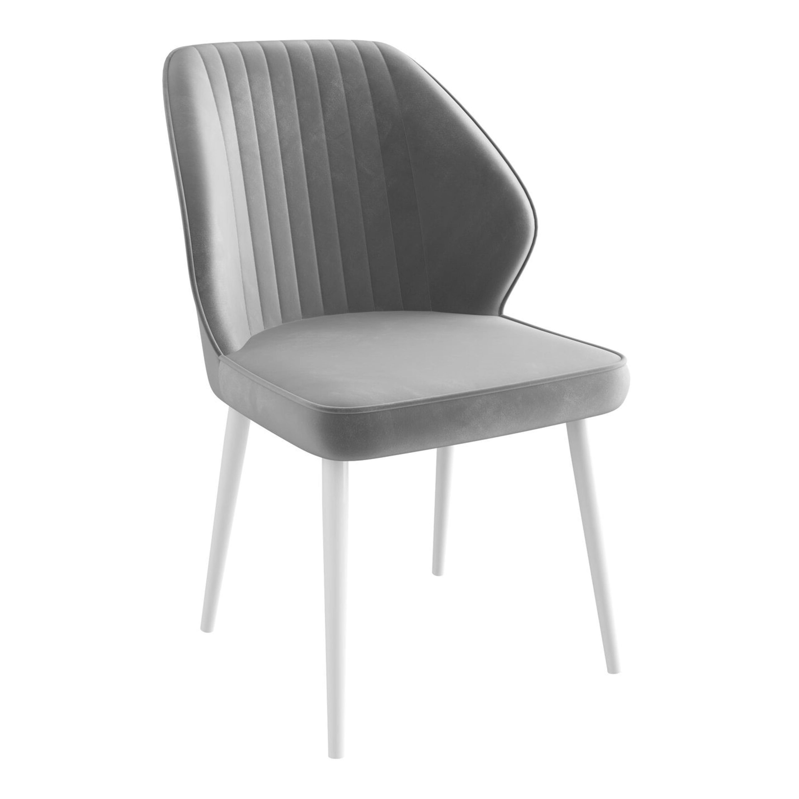 Стул MICHAEL, d09 STEEL LUXбелый