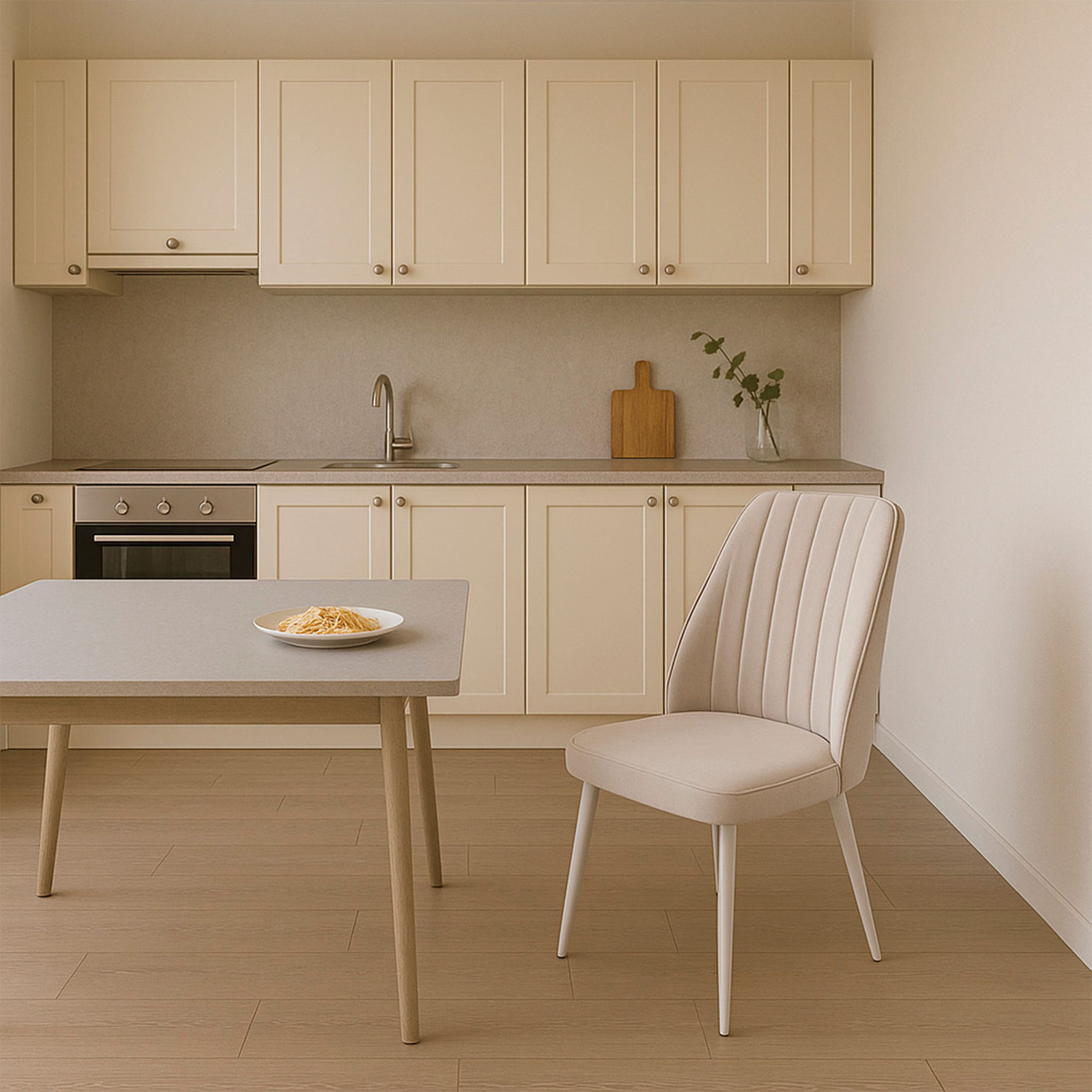 Стул LEONARD M, d08 PLATINUM LUXбелый