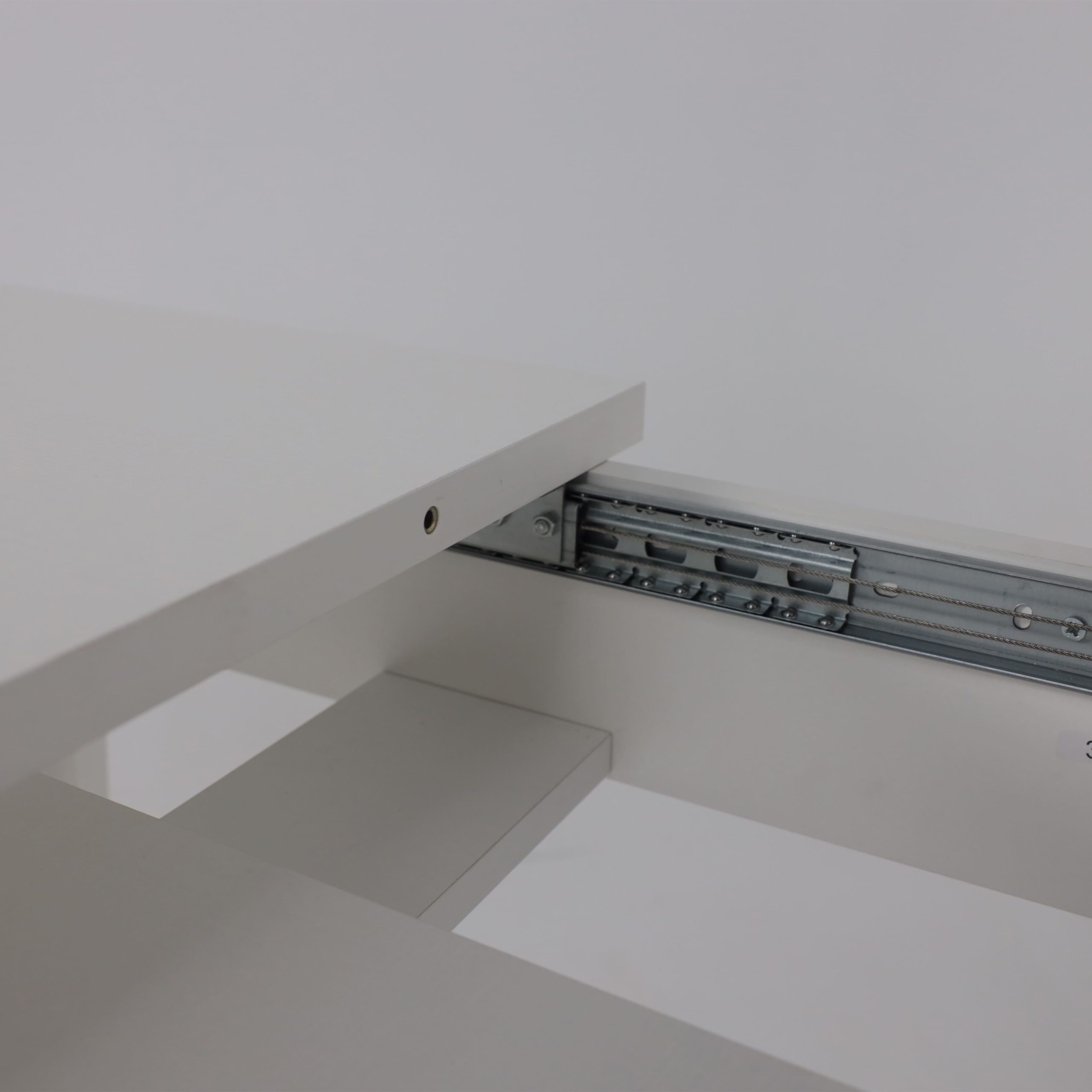 Стол раздвижной STAN, 1180(1570)*760*745, (белый структурный)