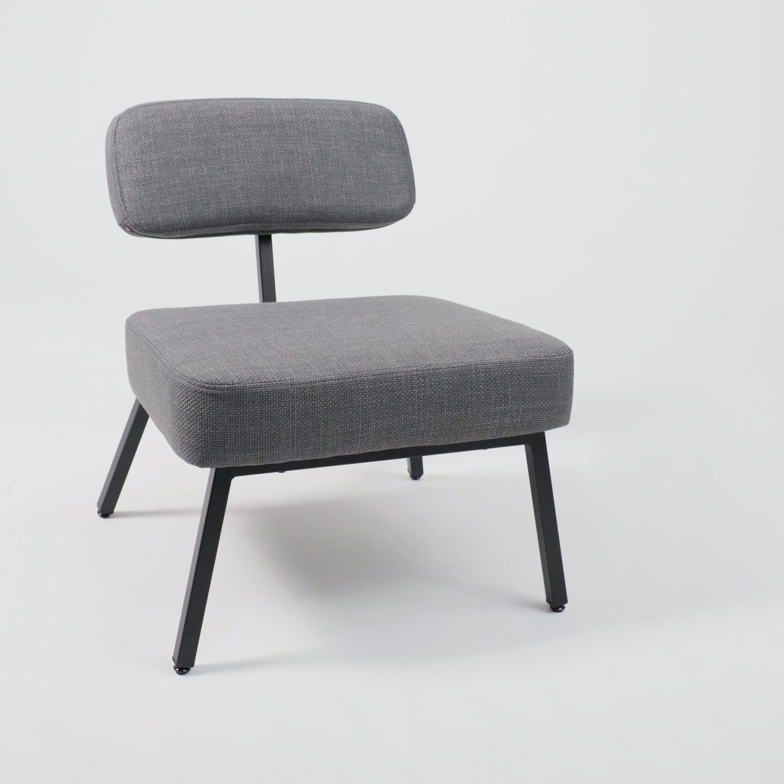 Кресло ASPEN, серая рогожка BJORN 13/черный