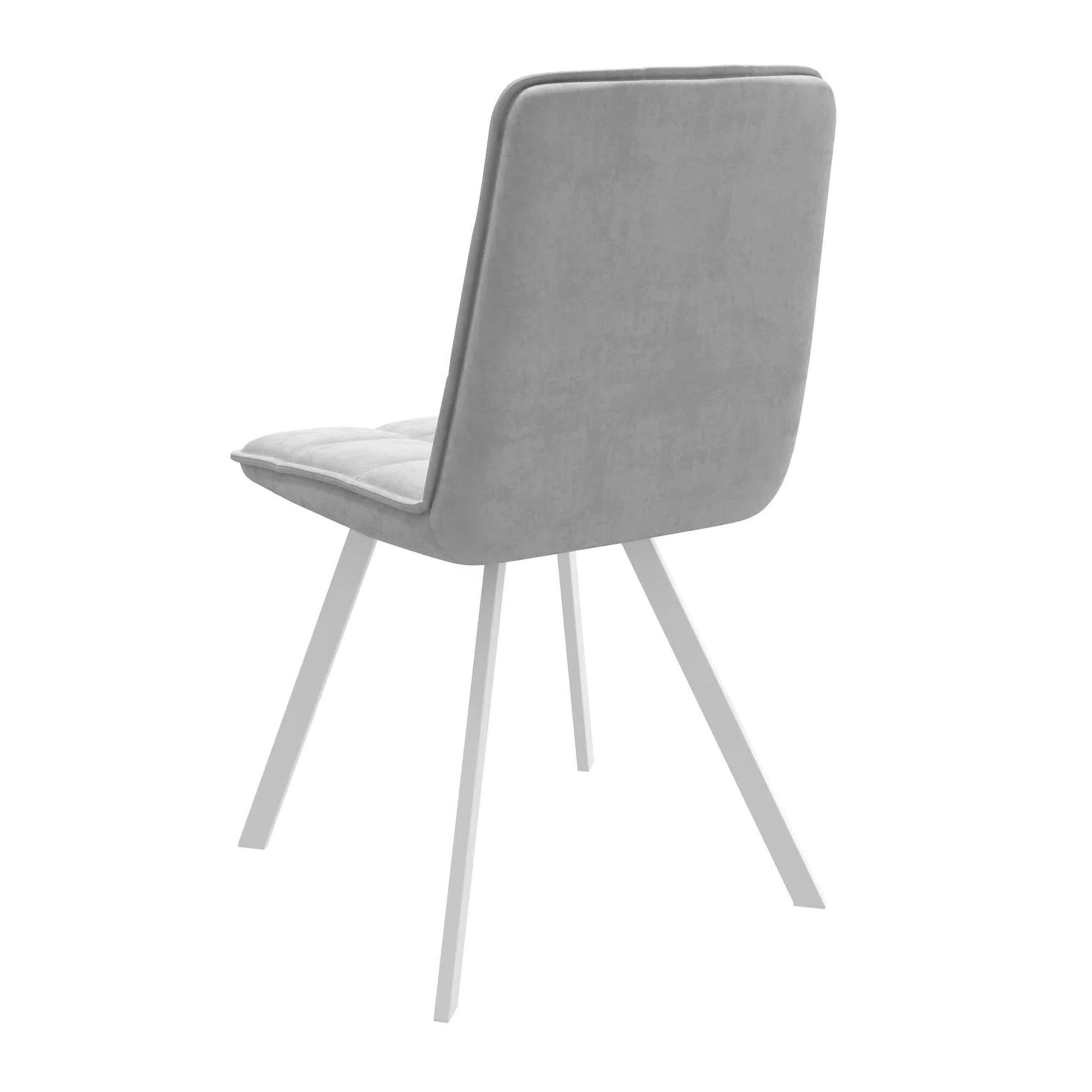 Стул ROM D, b20 SILVER LUXбелый