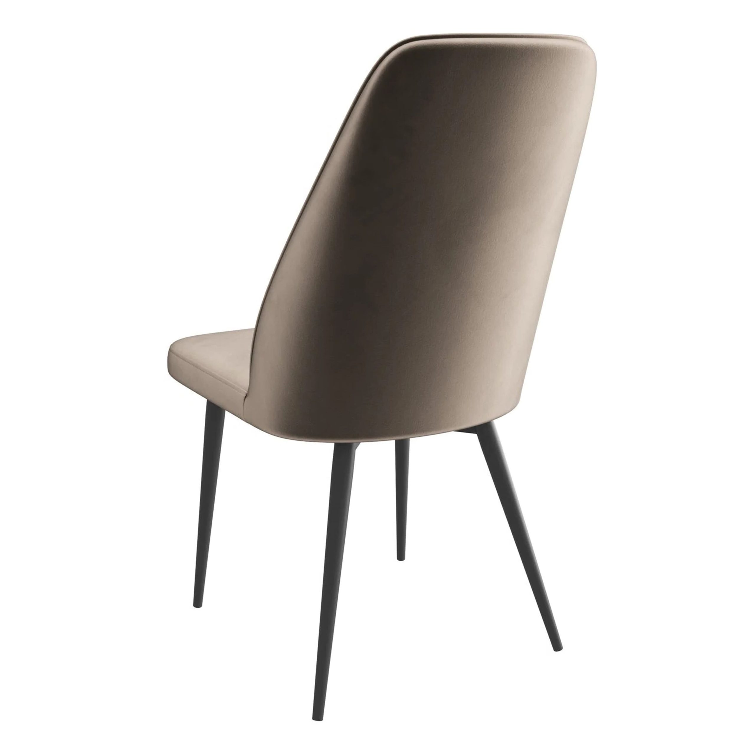 Стул LEONARD M, d05 CAPPUCCINO LUXчерный