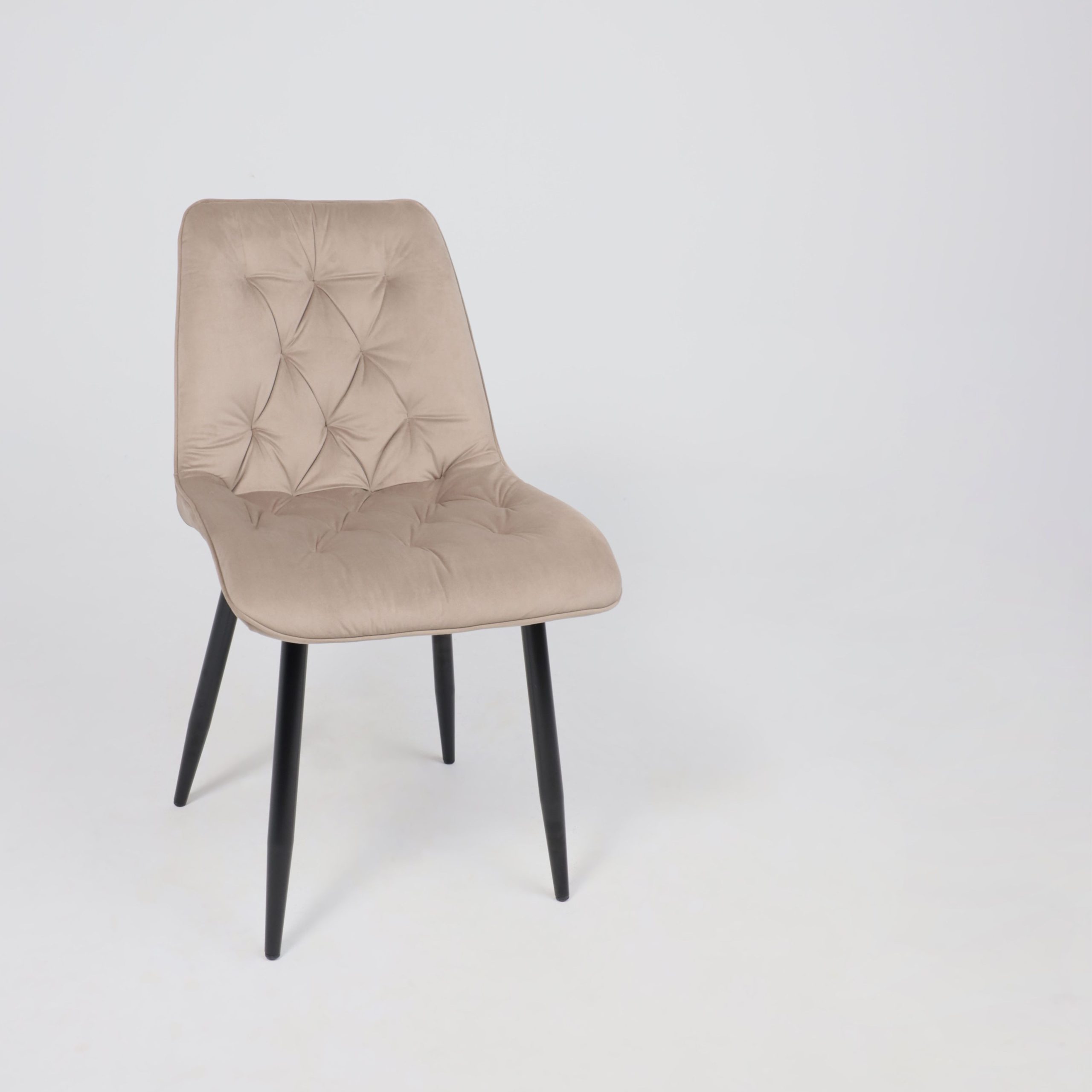 Стул ASTRA, 2, бежевый велюр HLR-08/черный