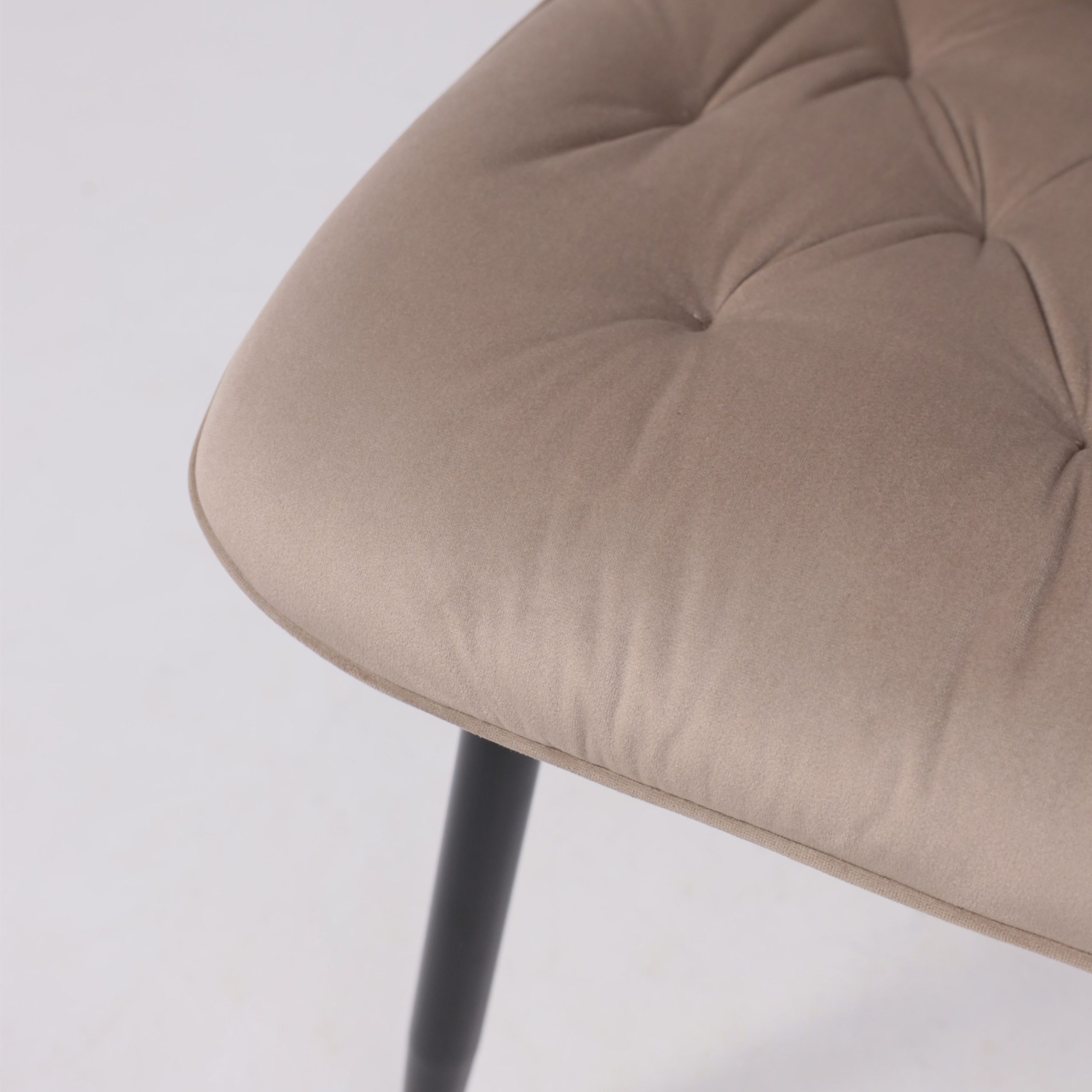 Стул ASTRA, 2, бежевый велюр HLR-08/черный